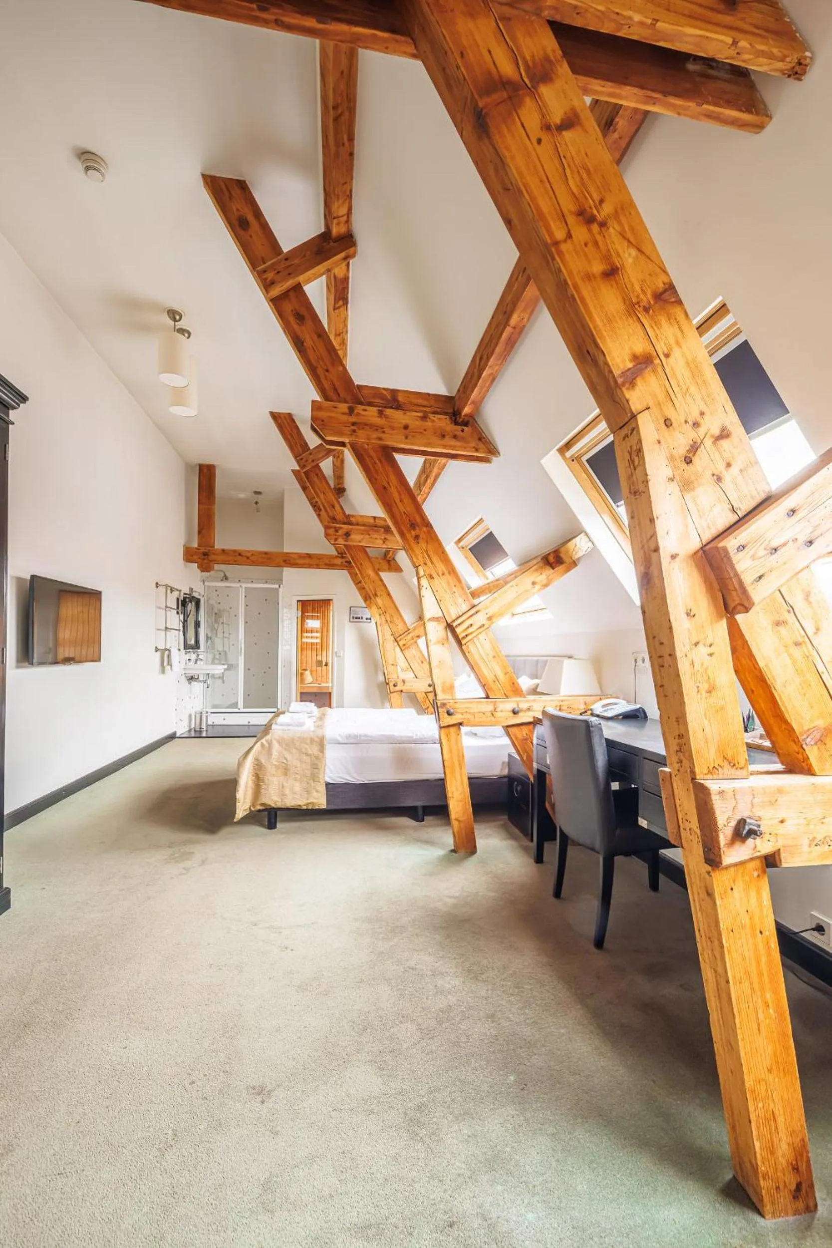 Bed in Grand Hotel Alkmaar