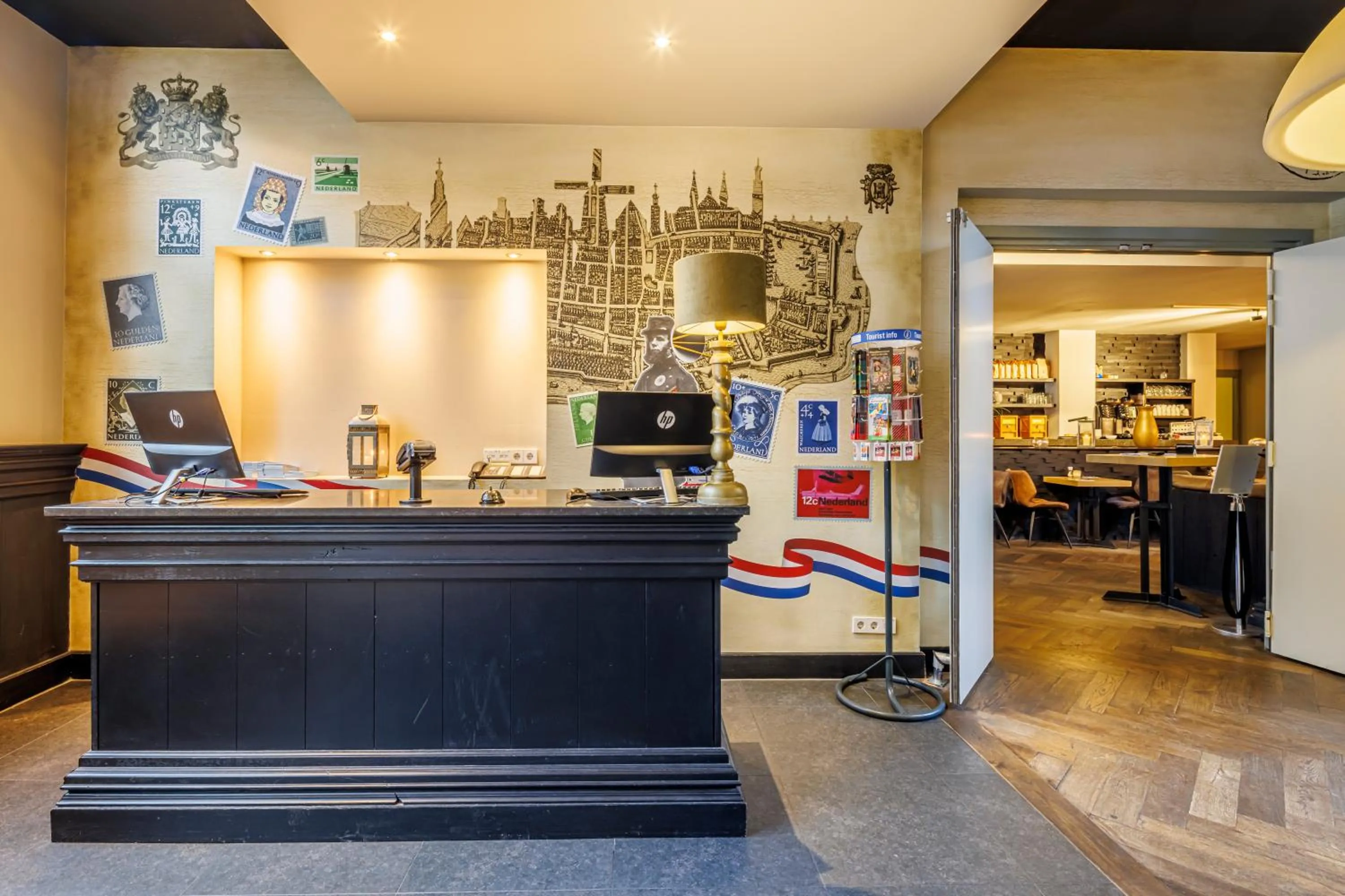 Lobby or reception in Grand Hotel Alkmaar