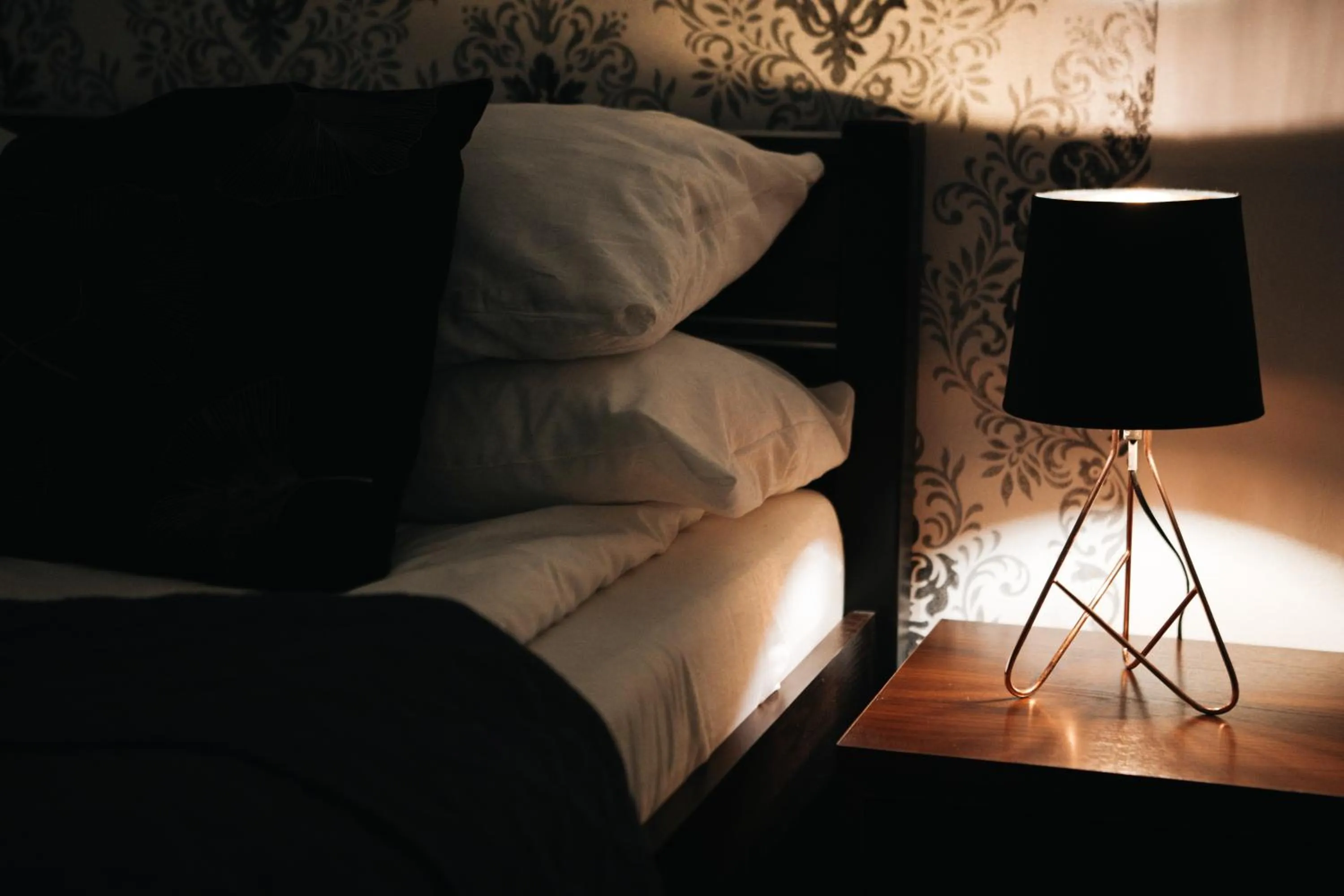 Bed in Hotel Złotogórski