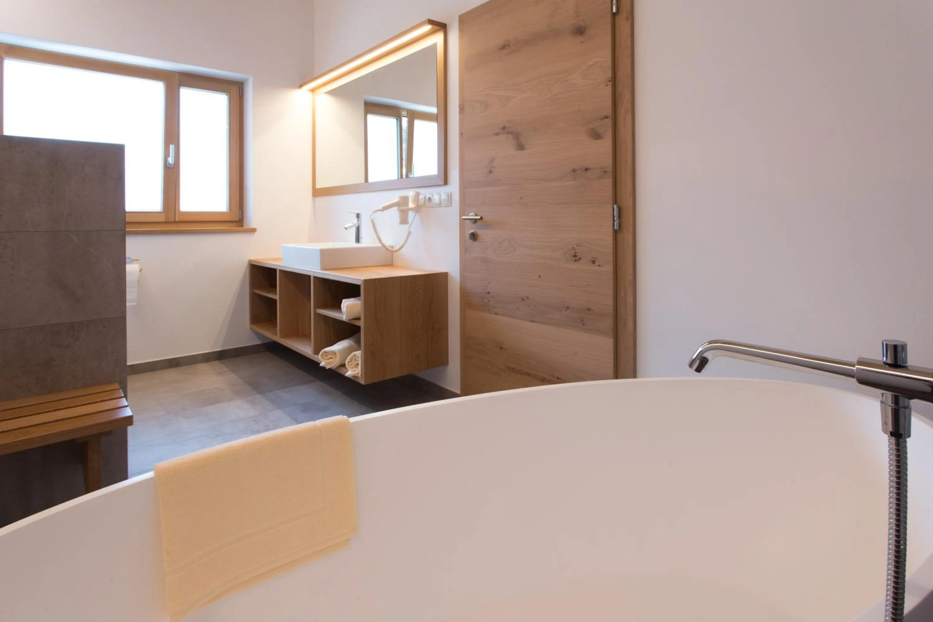 Shower in Bauernhofresidence Leierhof