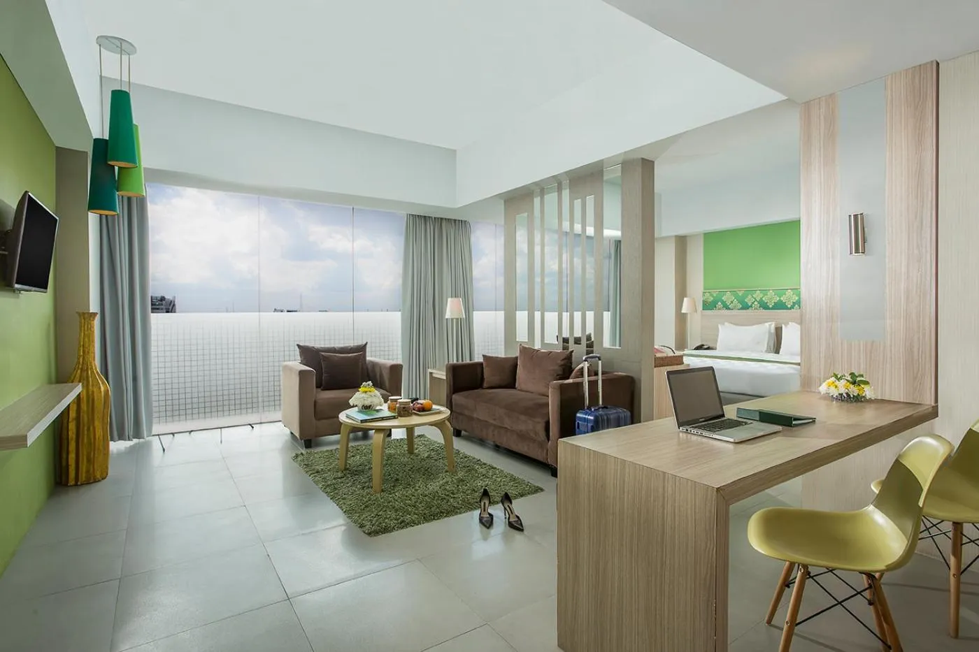 Living room in KHAS Pekanbaru Hotel