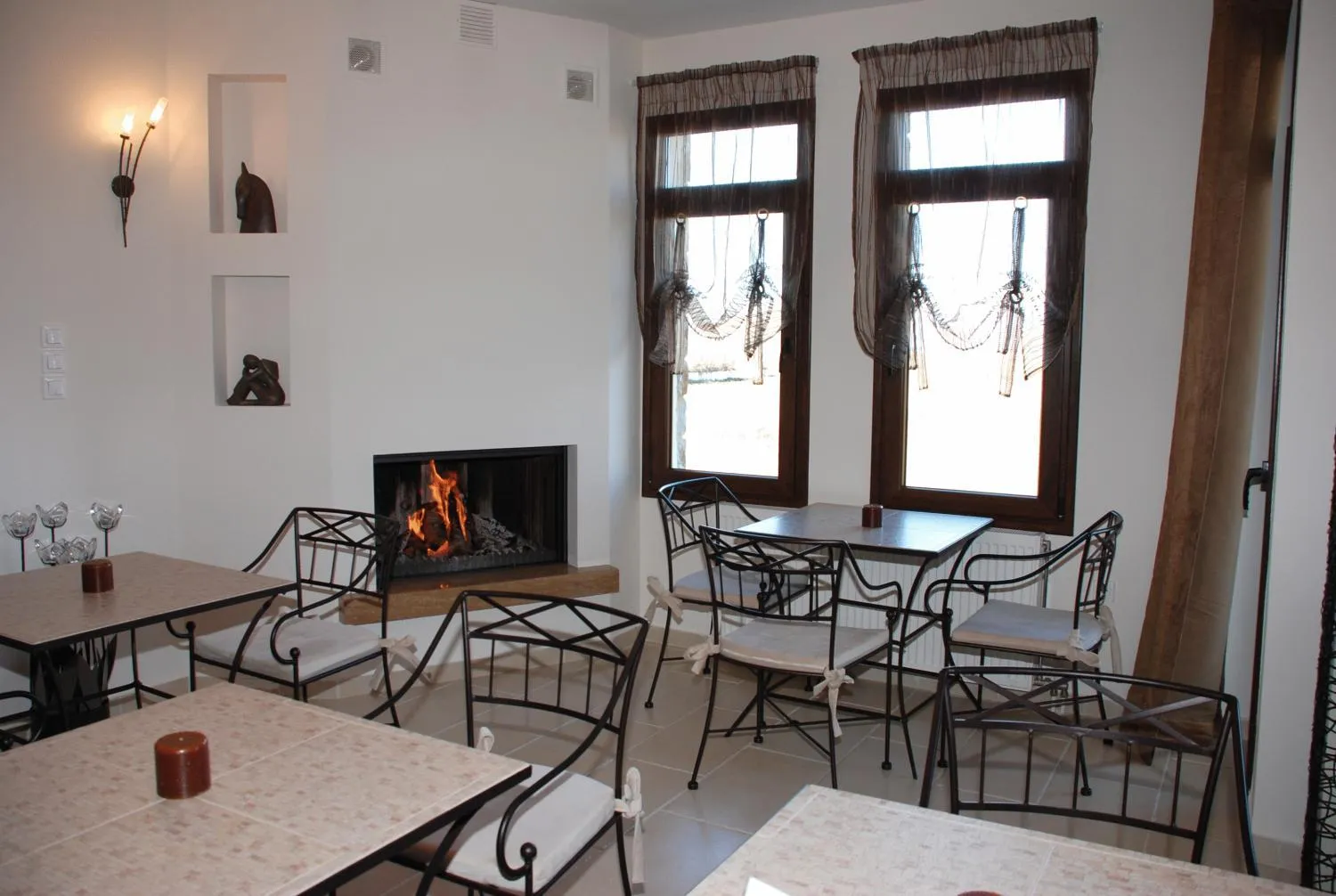 Living room in Villa Del Lago Boutique Hotel