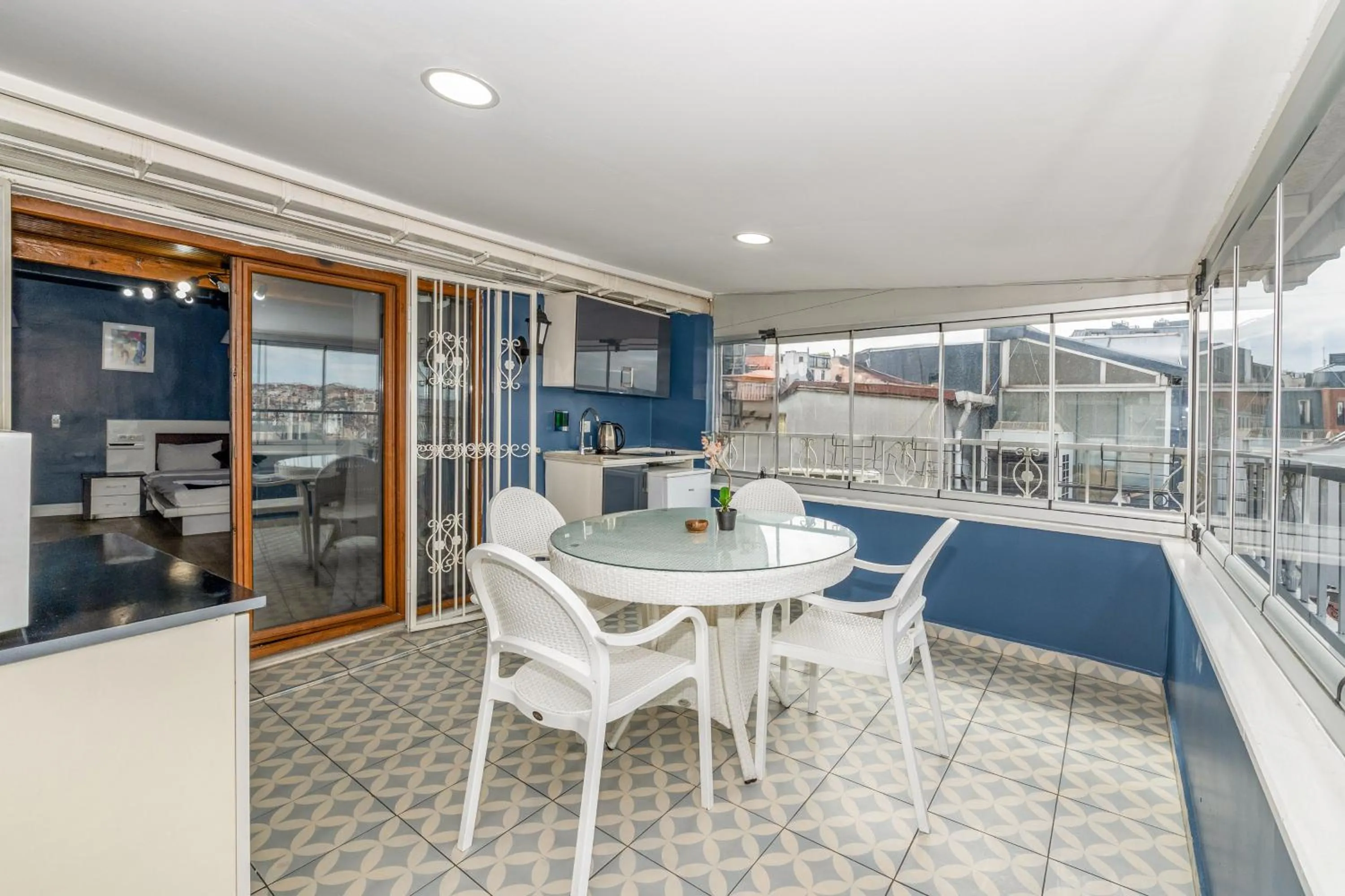 Balcony/Terrace in Taxim Trend Apart