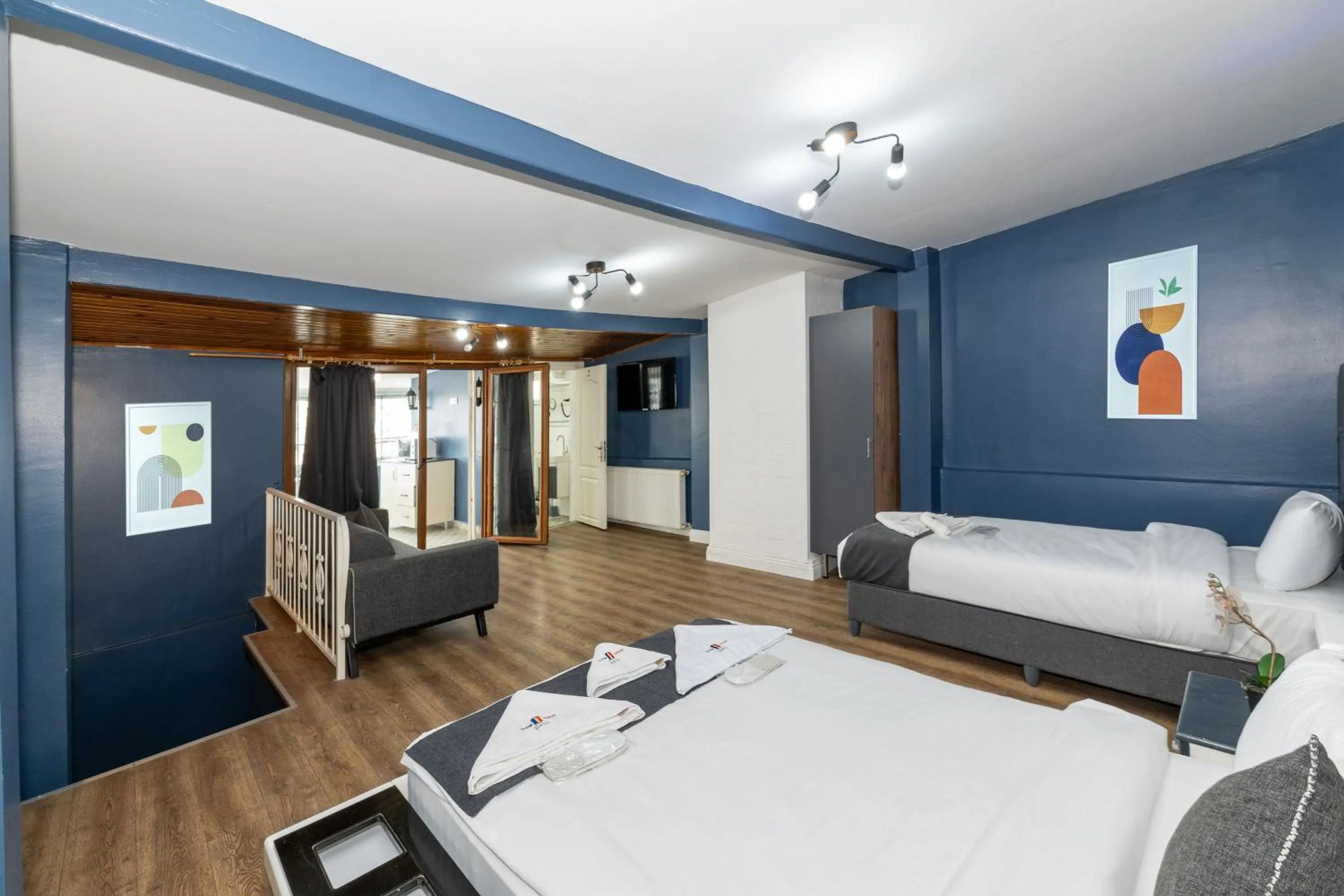 Photo of the whole room, Bed in Taxim Trend Apart