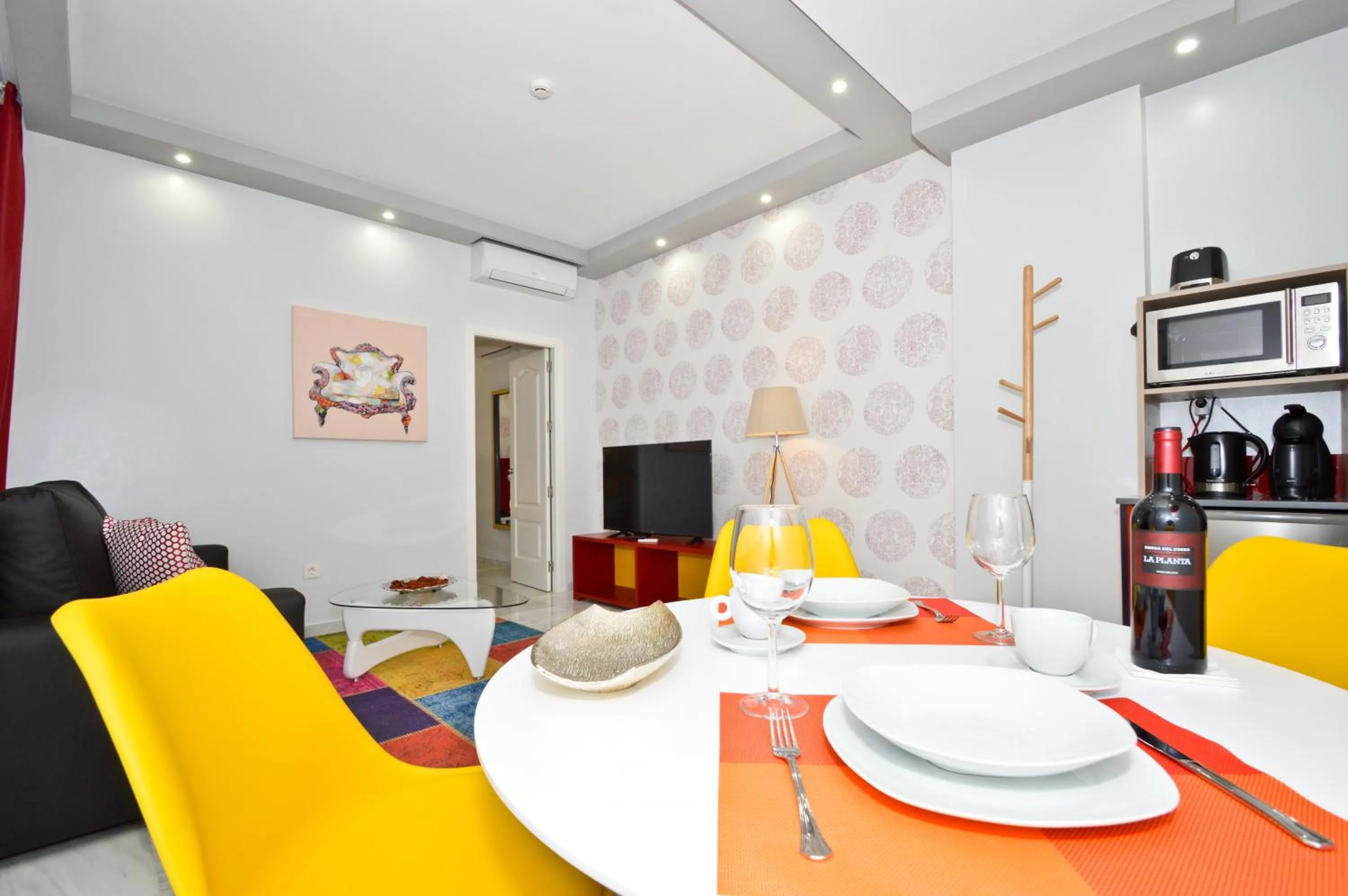 Living room in The Zentral Arenal Suites