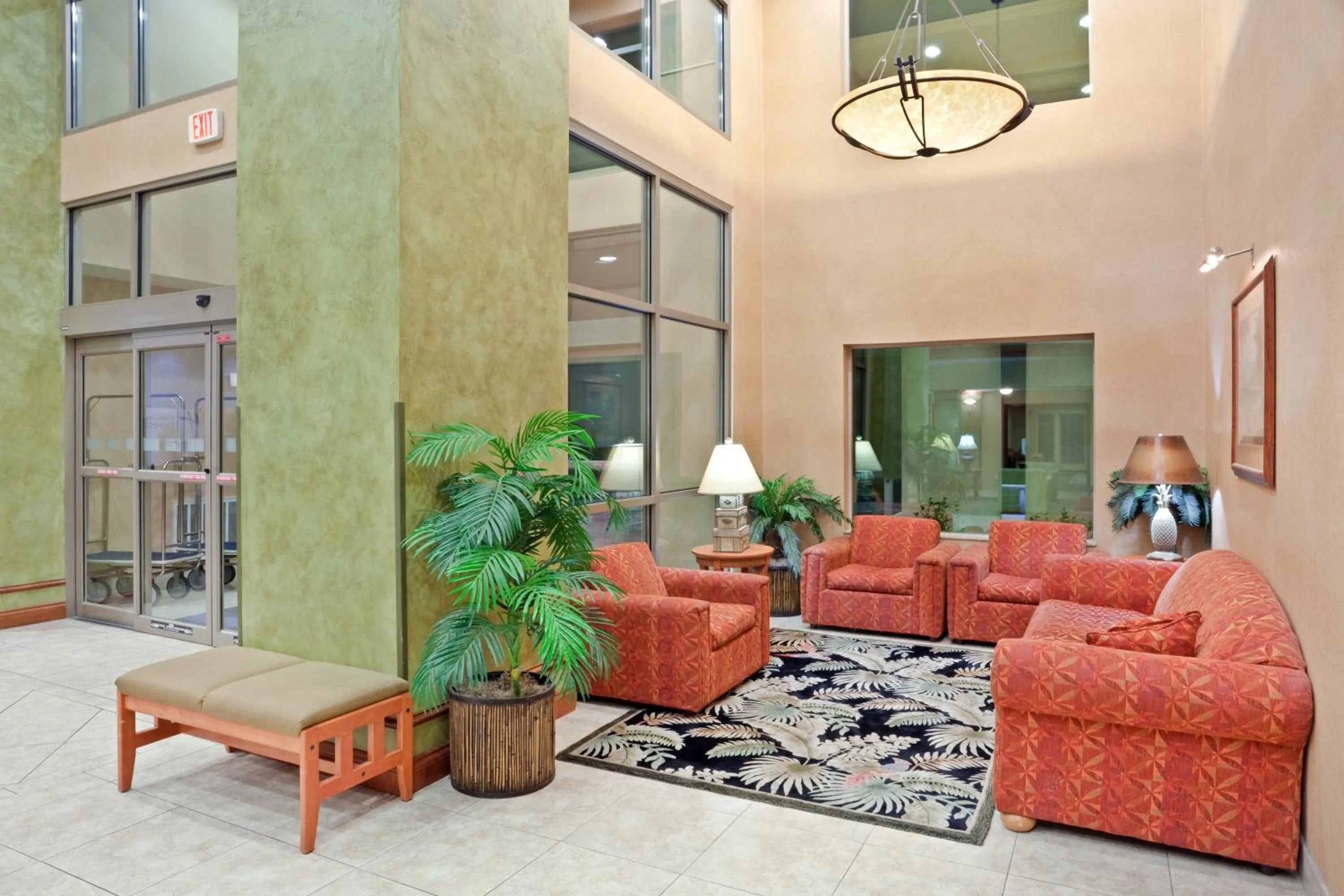 Lobby or reception in Triple Play Resort Hotel & Suites