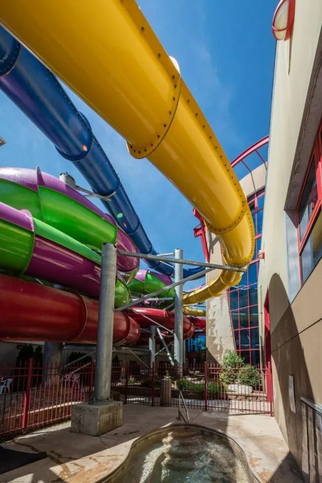 Aqua park in Triple Play Resort Hotel & Suites