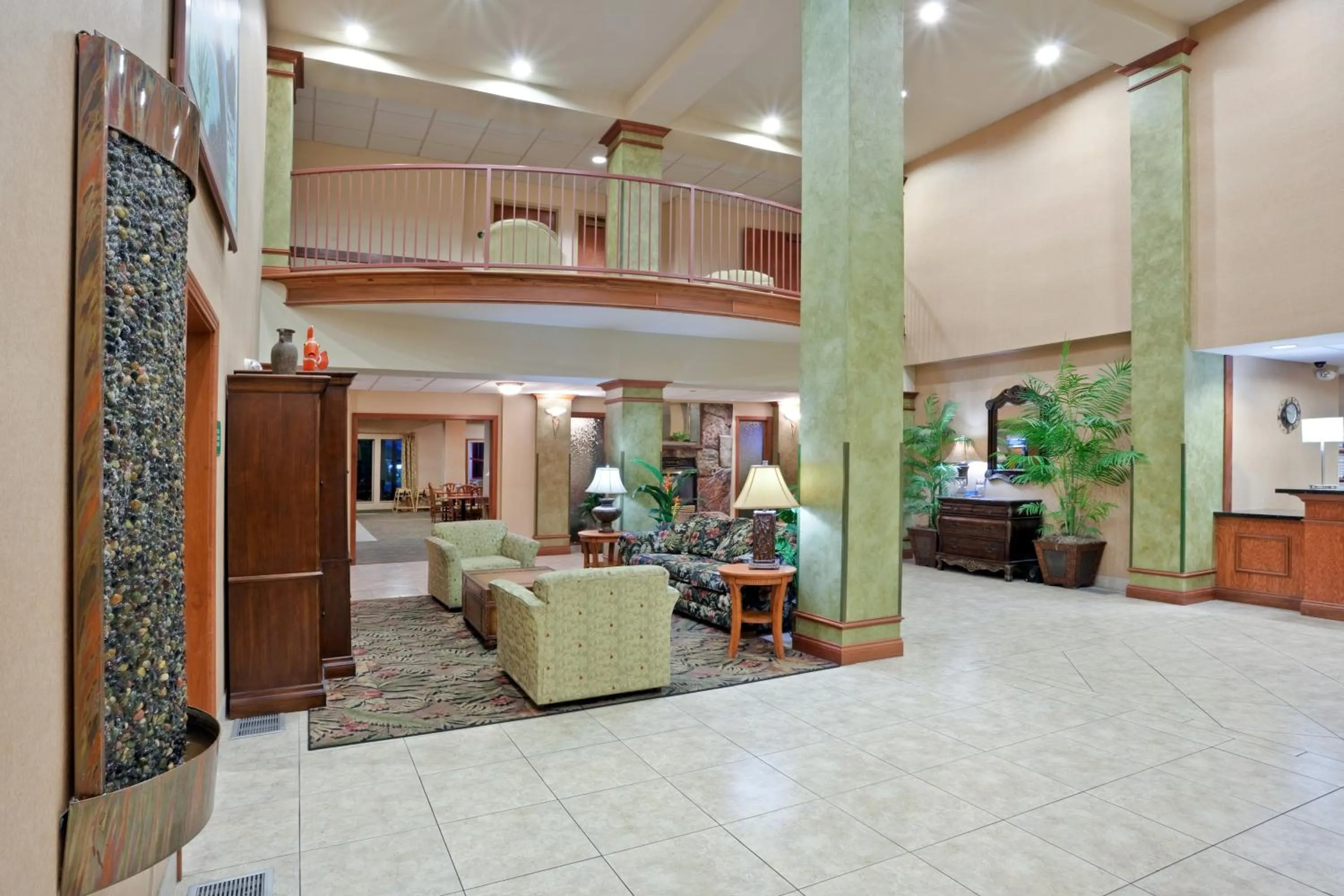 Lobby or reception in Triple Play Resort Hotel & Suites