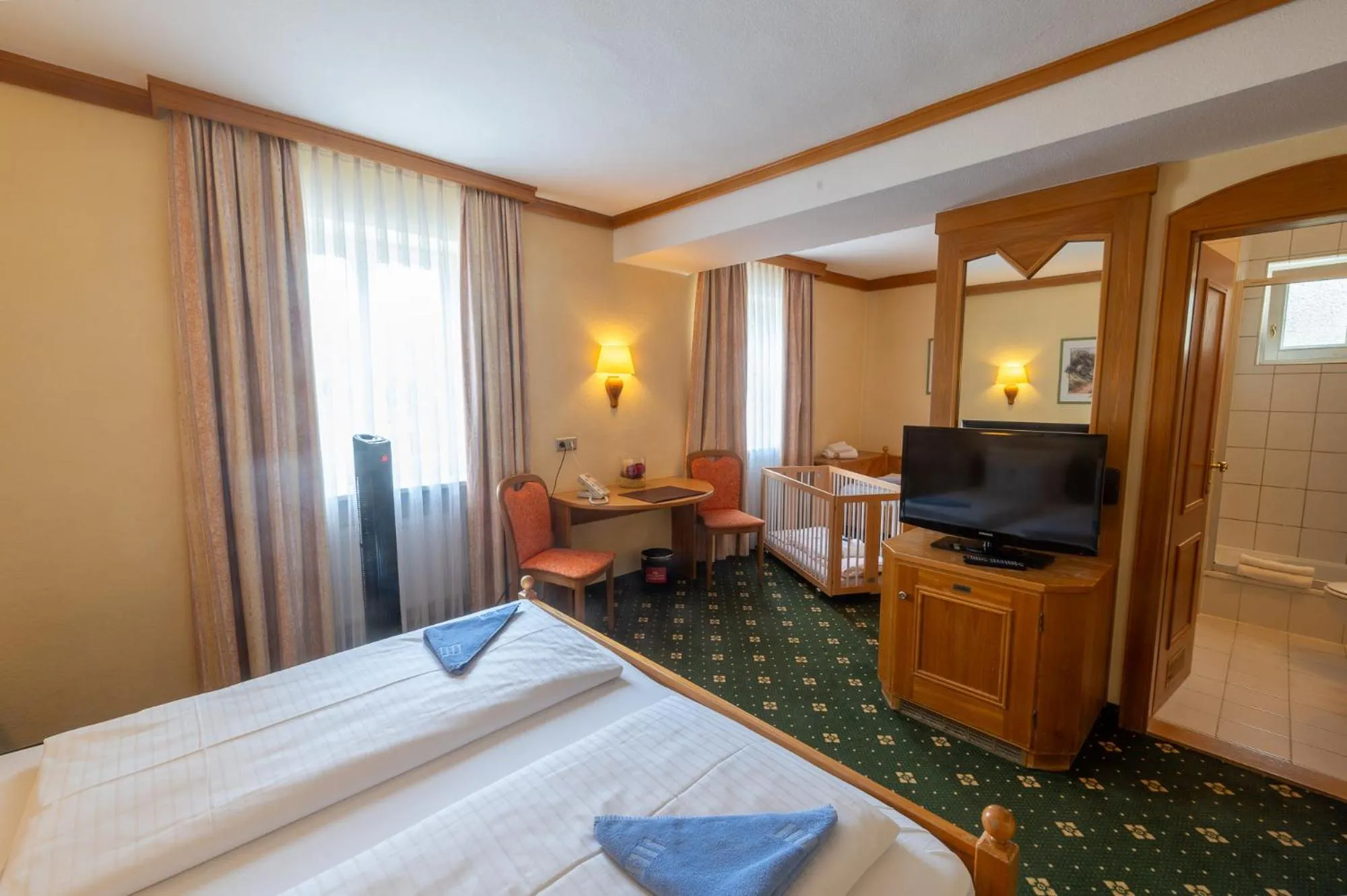 Bedroom, Bed in Chalét zum Kurfürst