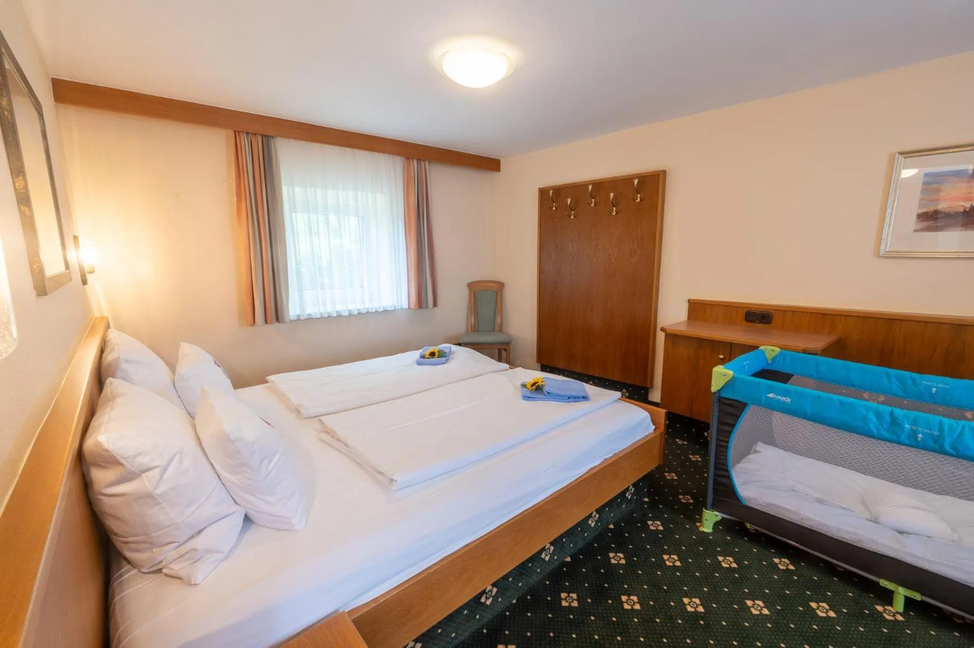 Bedroom, Bed in Chalét zum Kurfürst