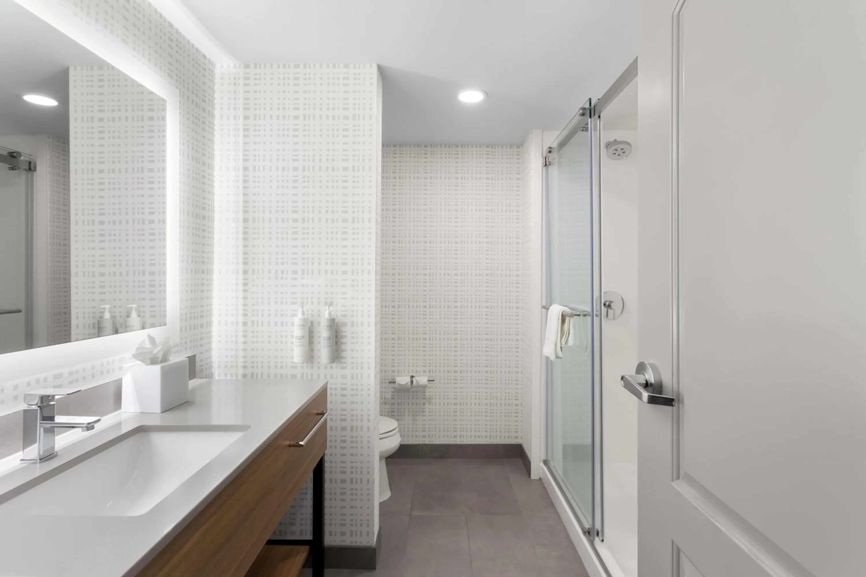 Bathroom in Hampton Inn & Suites Chicago Deer Park