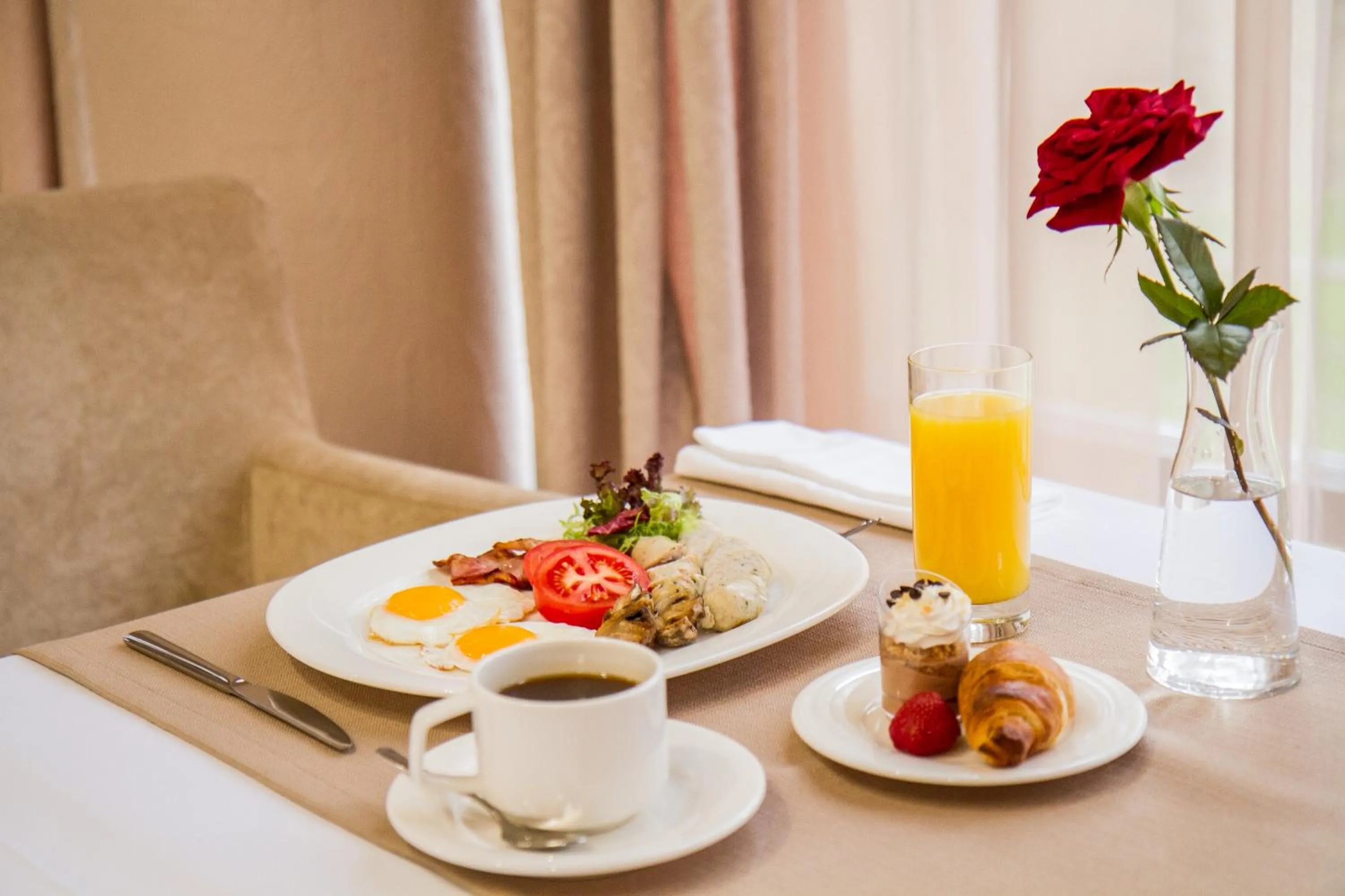 Continental breakfast in City Holiday Resort & SPA