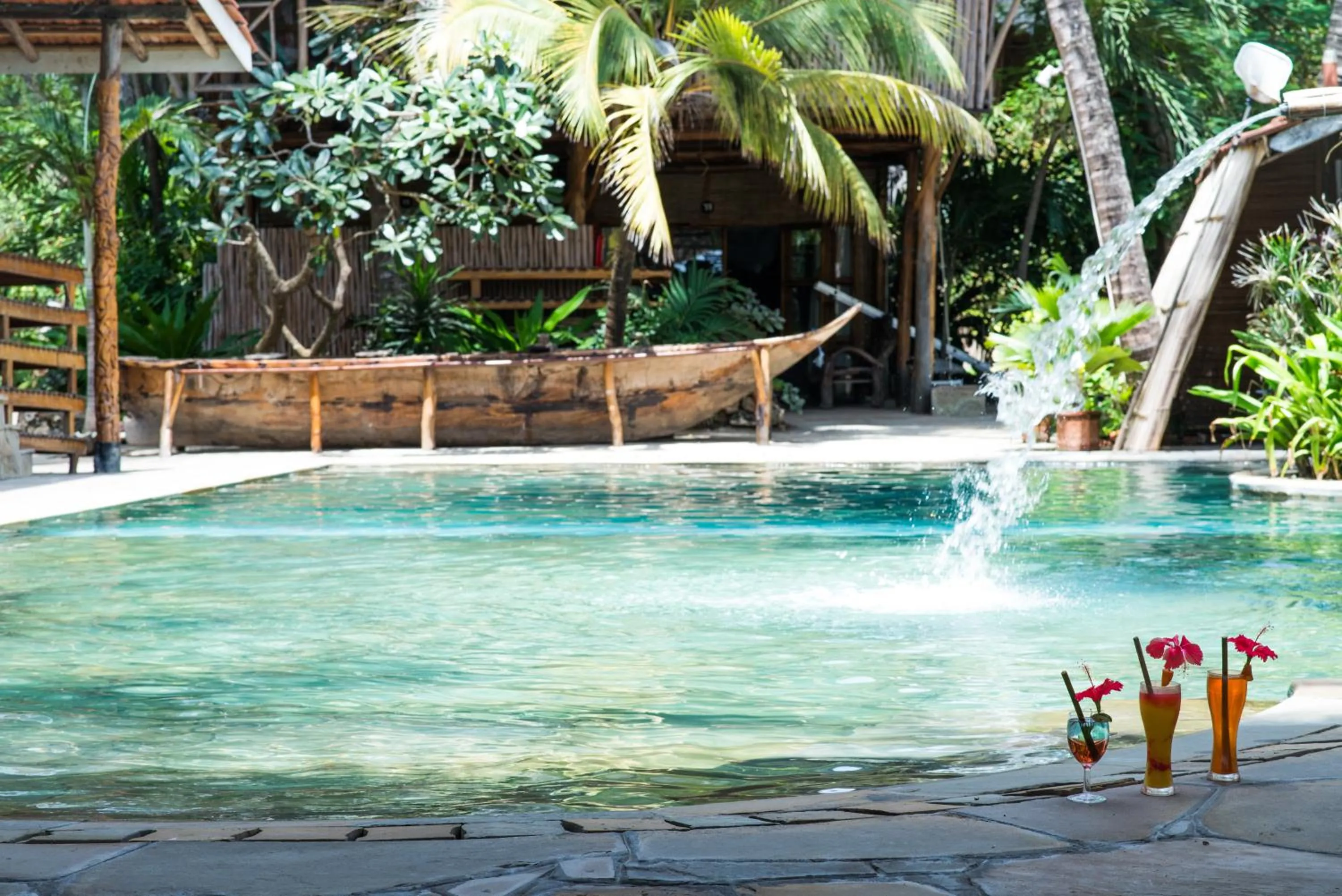 Swimming pool in Ziwa Beach Resort