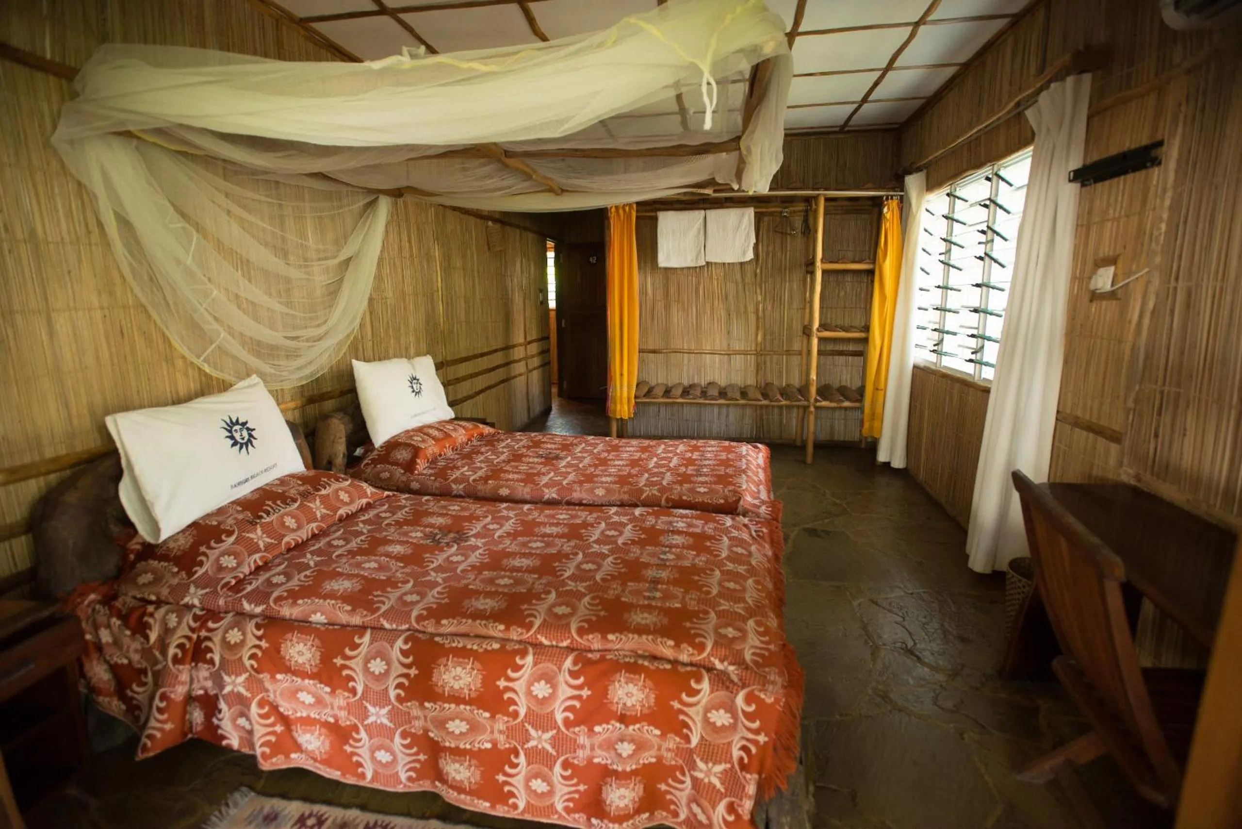 Bed in Ziwa Beach Resort