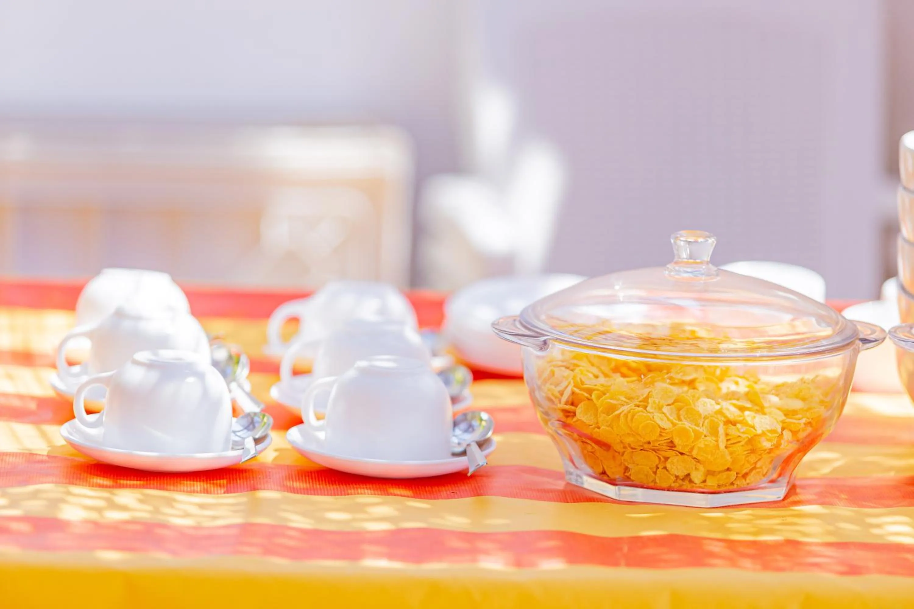 Continental breakfast in Ziwa Beach Resort