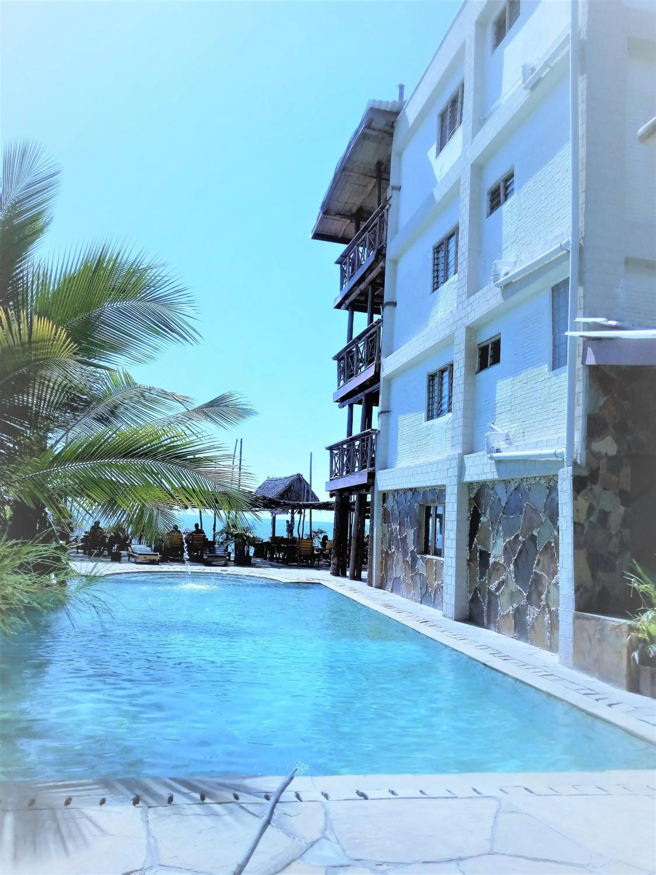 Swimming pool in Ziwa Beach Resort