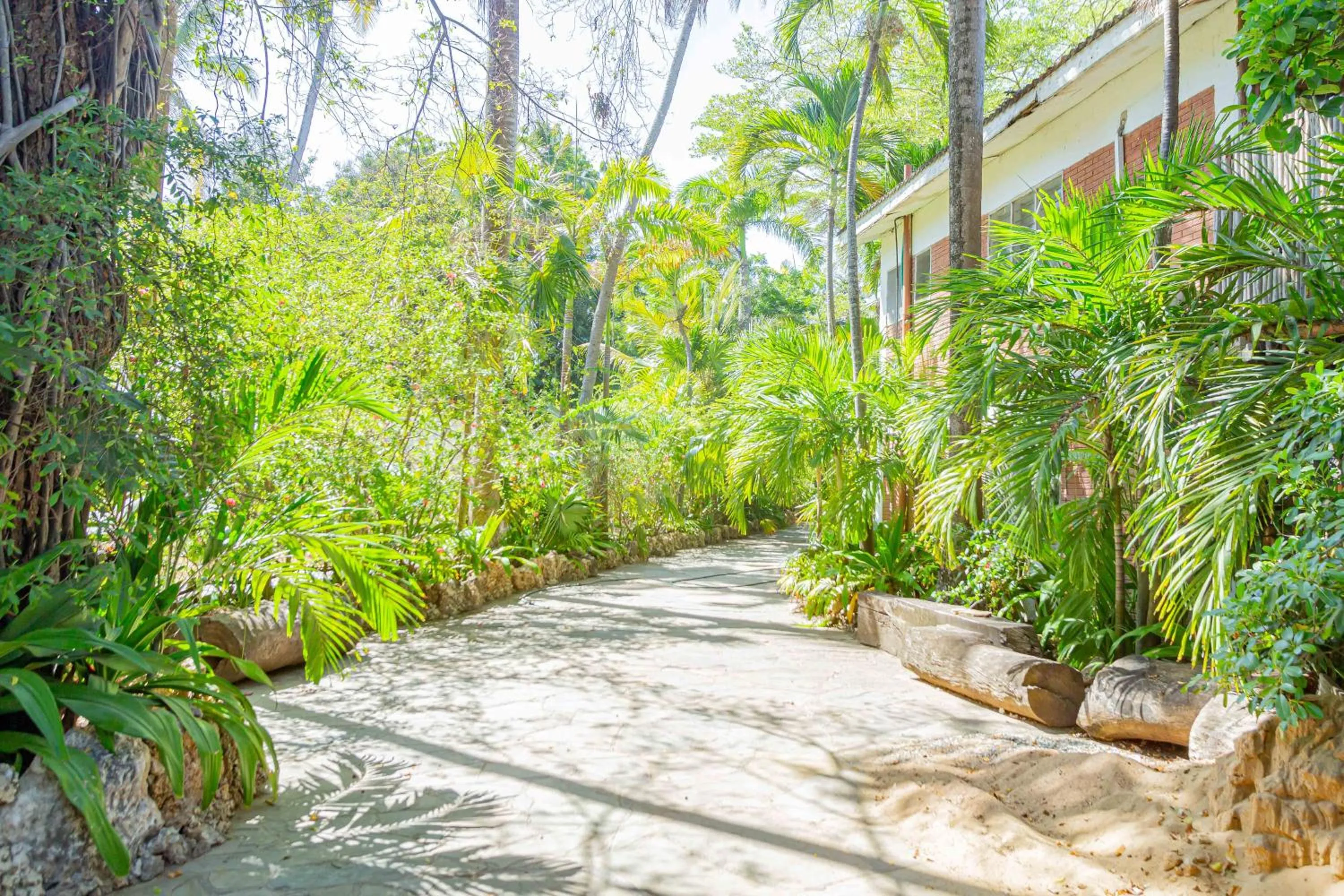 Garden in Ziwa Beach Resort