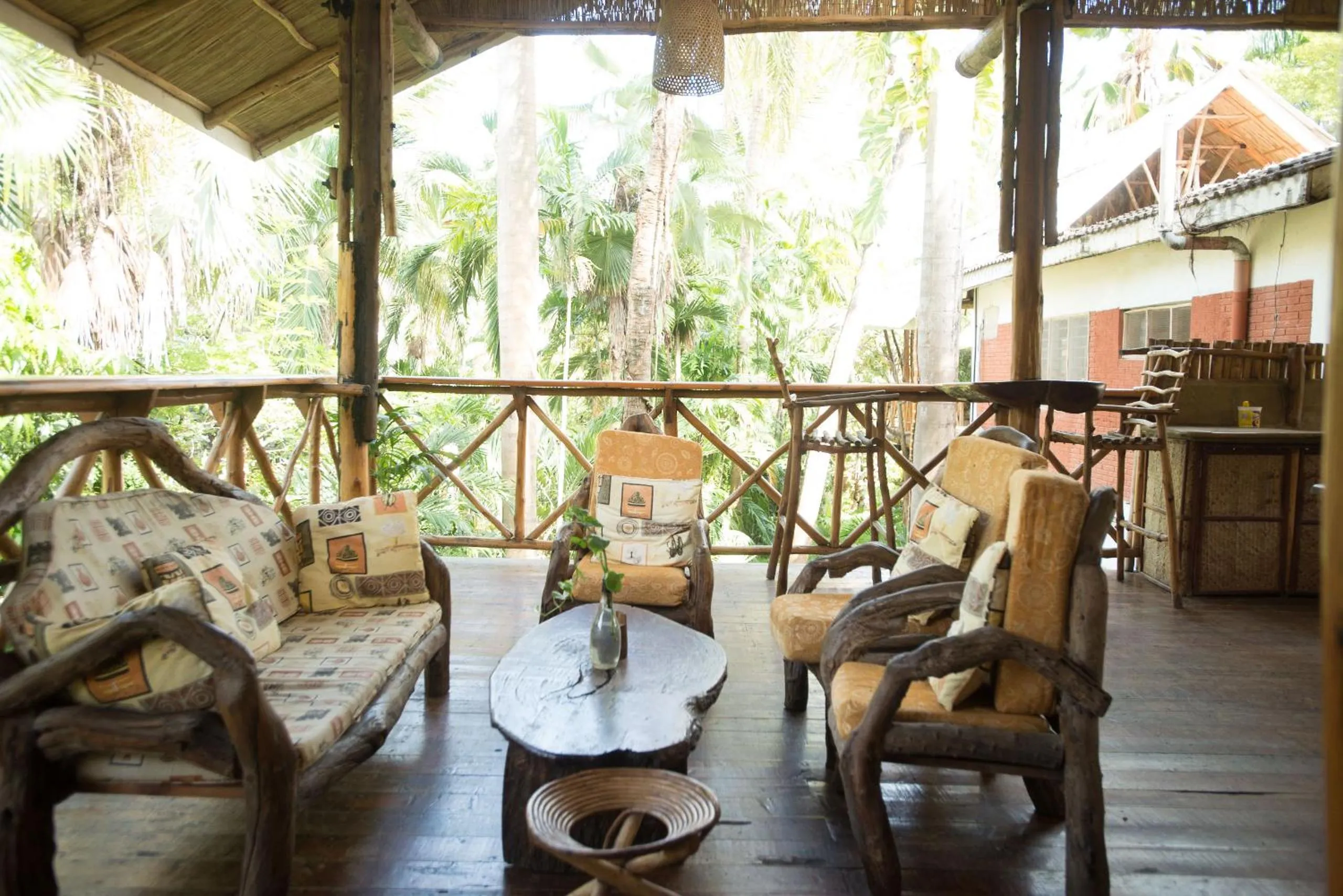 Patio in Ziwa Beach Resort