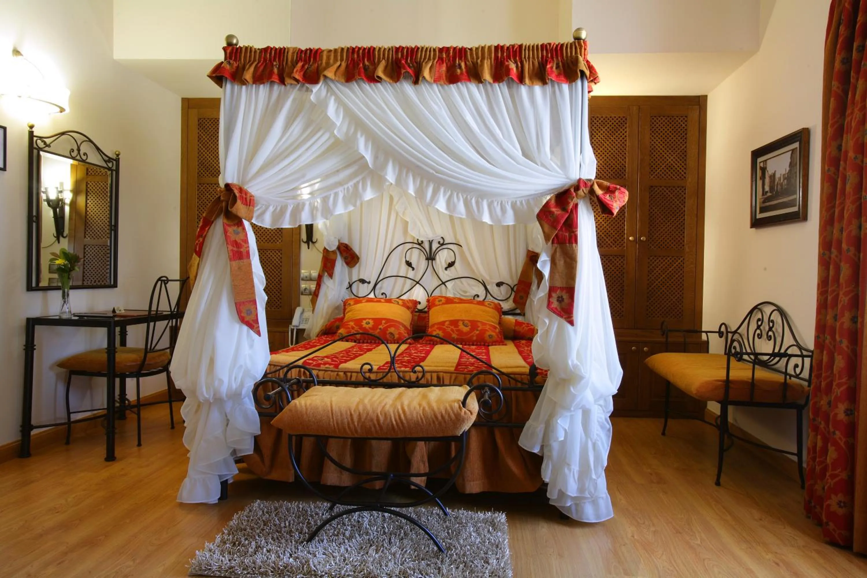 Bed in Hotel El Juglar