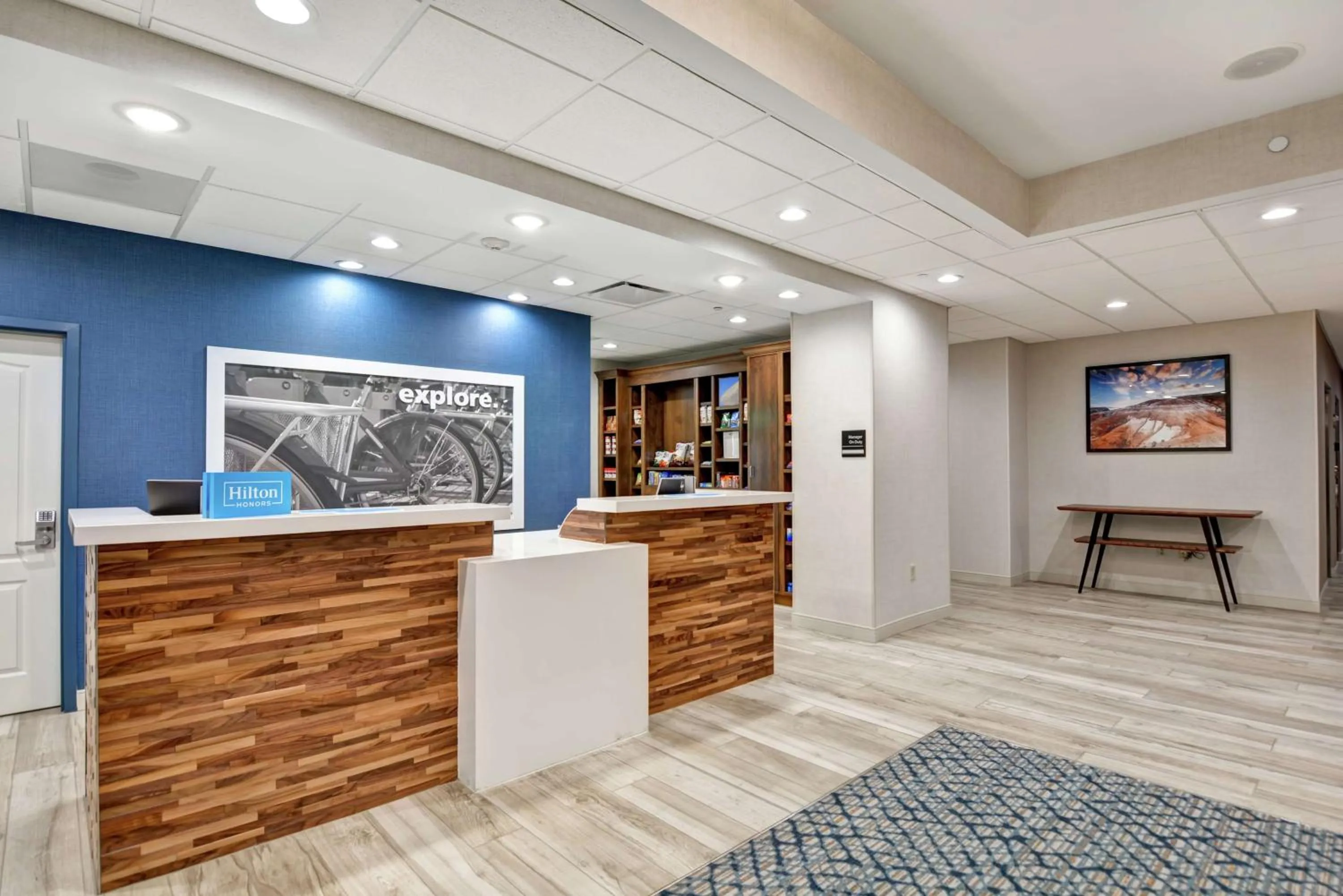 Lobby or reception in Hampton Inn Moab Arches National Park