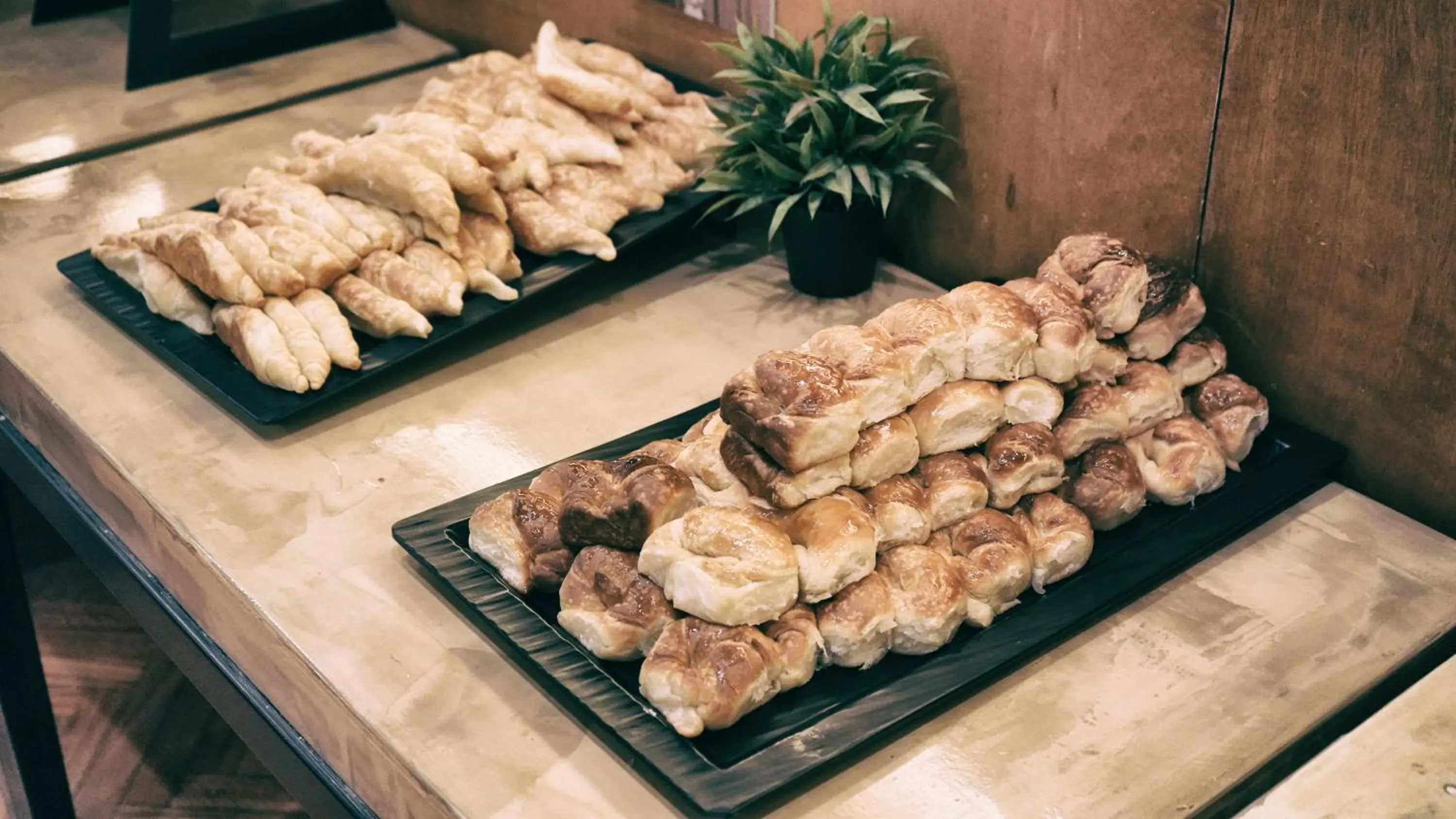 Buffet breakfast in Hotel Albatros