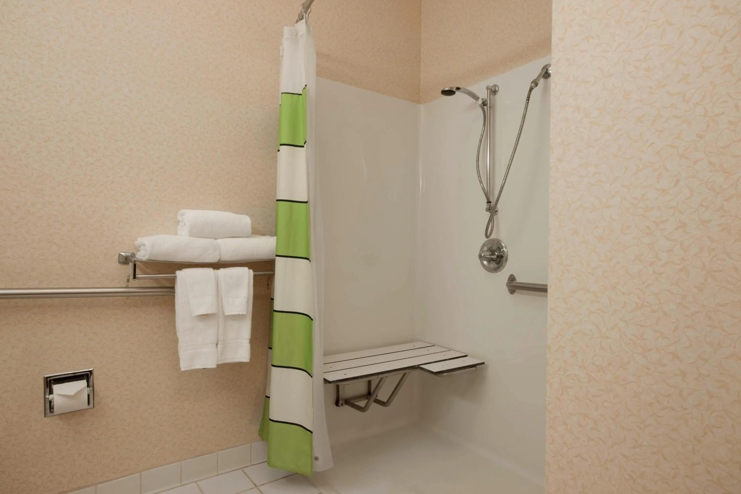 Bathroom in Fairfield Inn by Marriott Joliet South