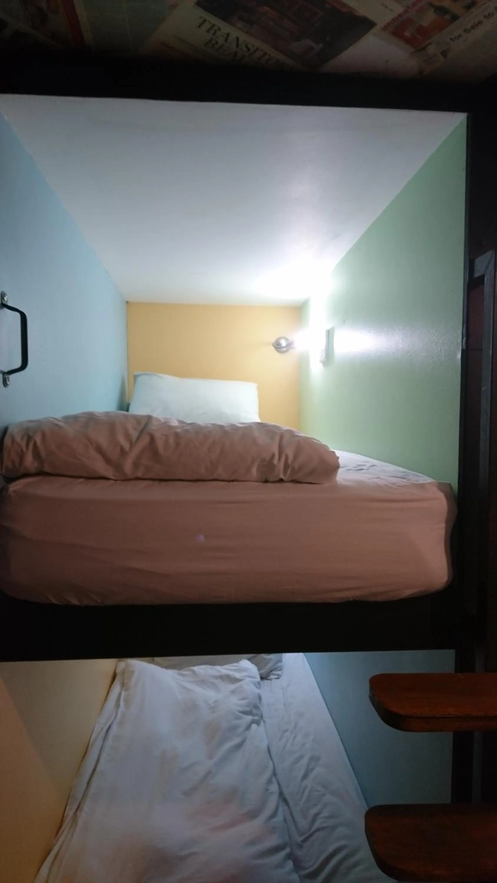 Bed in The Backpack Shack