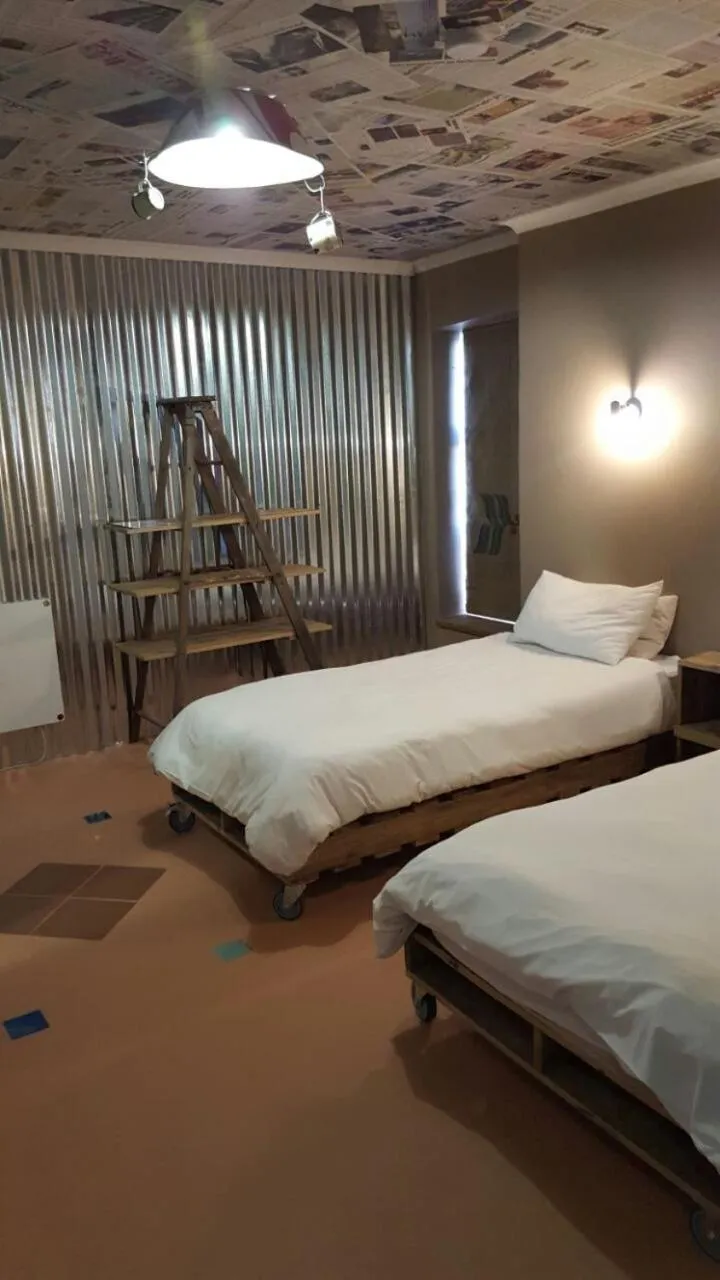 Bed in The Backpack Shack