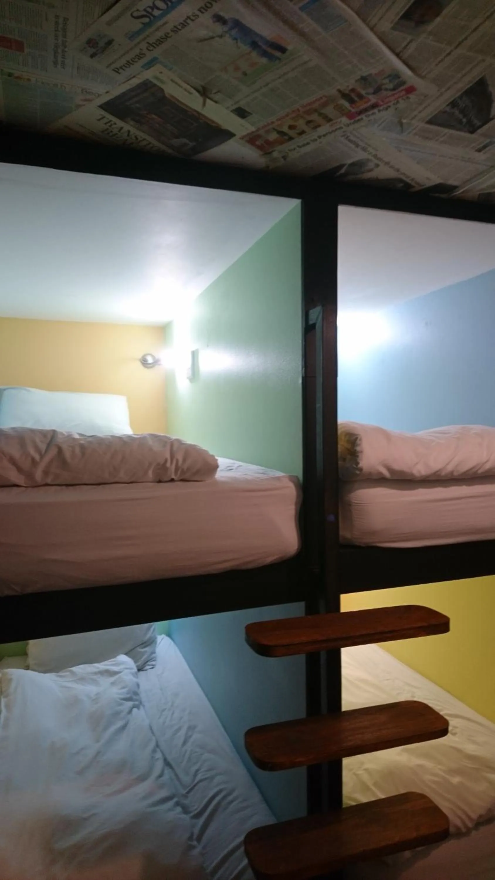 Bed in The Backpack Shack