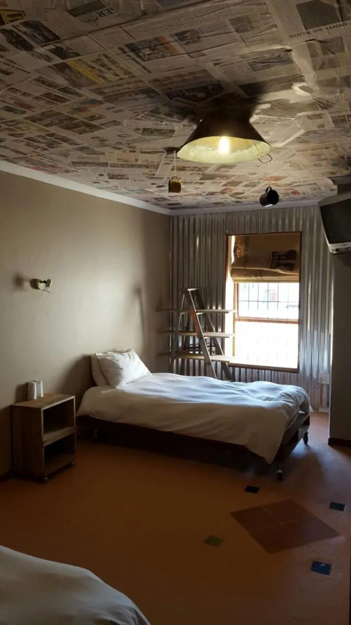 Bed in The Backpack Shack