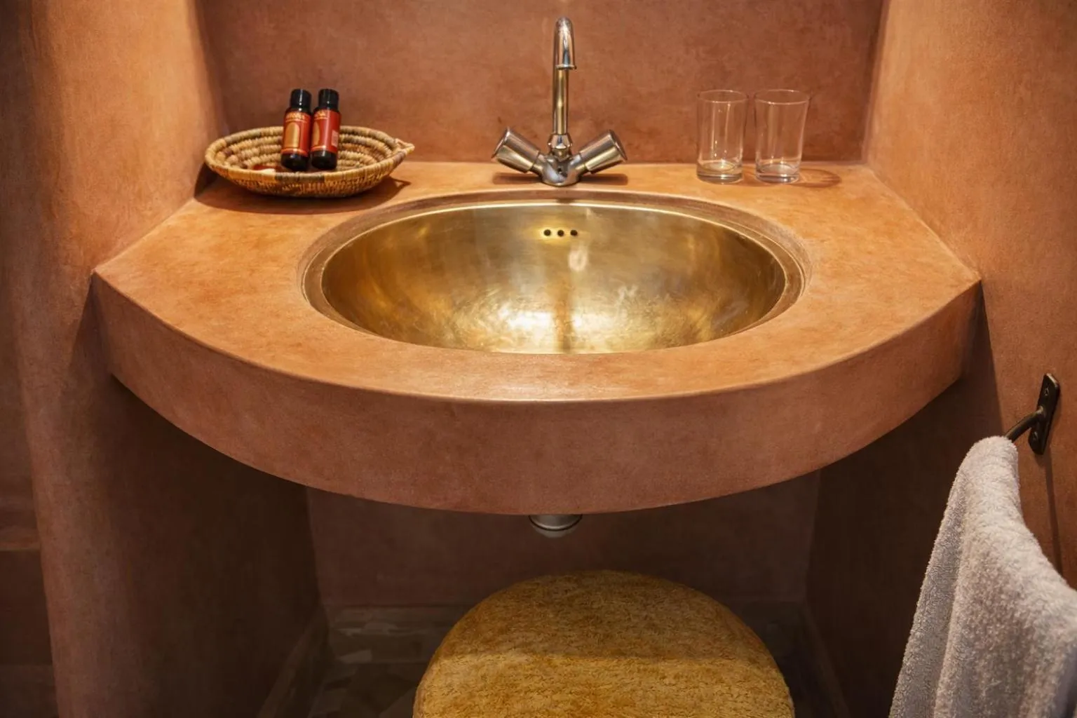 Bathroom in Riad Lapis-lazuli