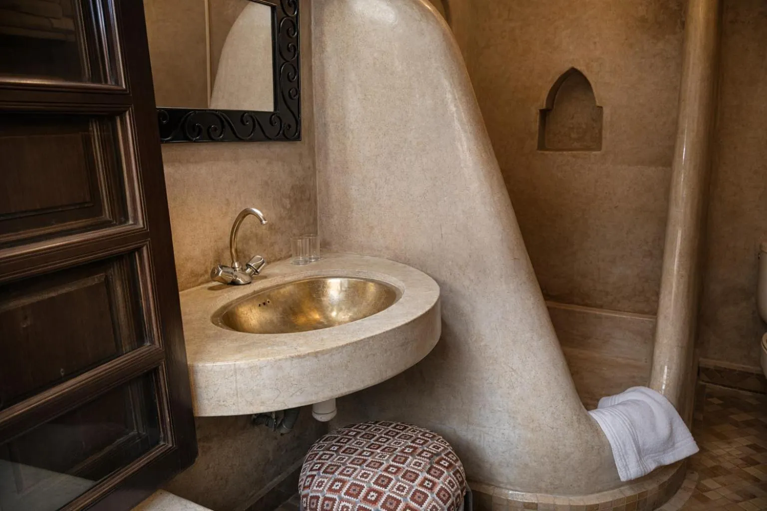 Bathroom in Riad Lapis-lazuli