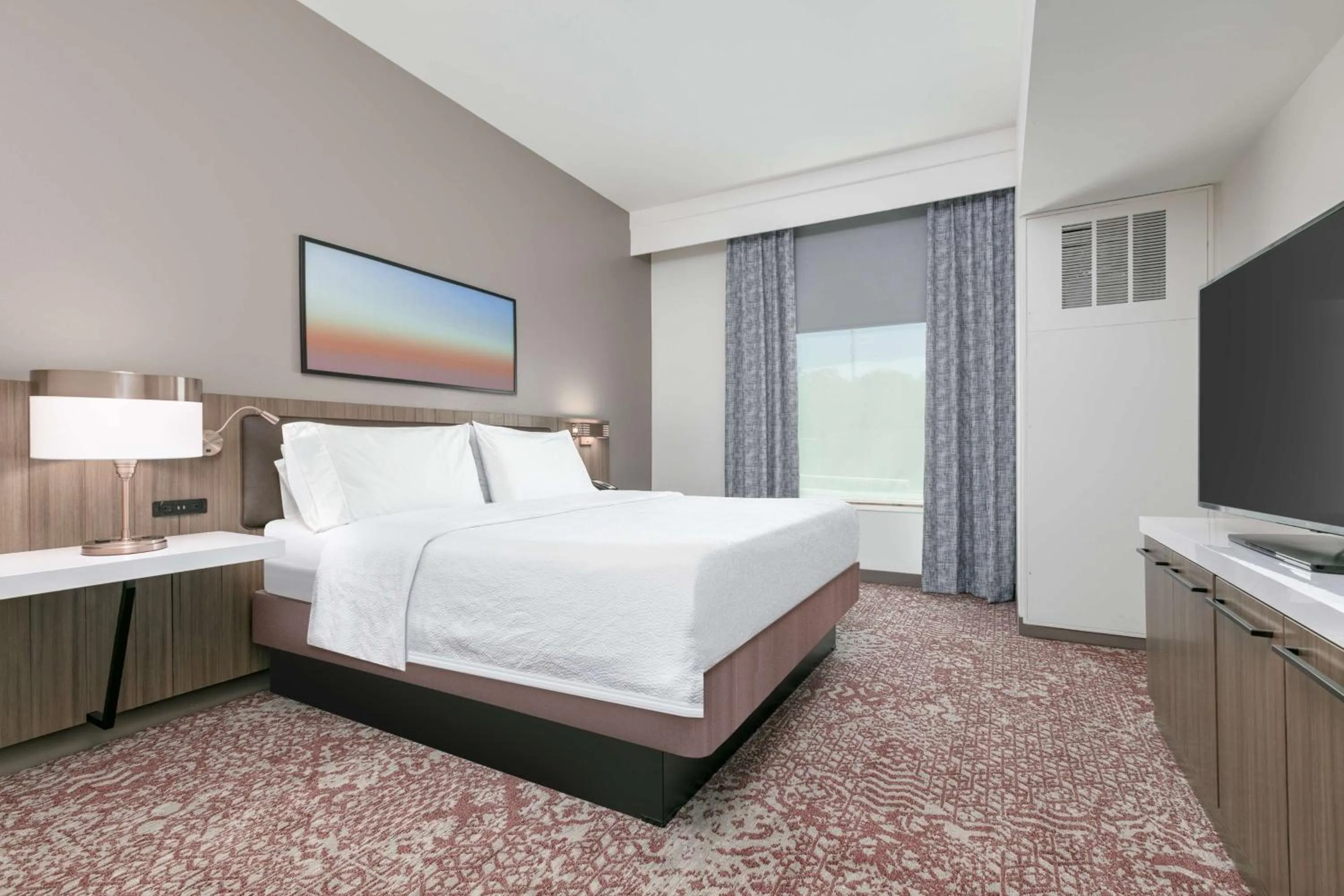 Bed in Hilton Garden Inn Dallas Arlington