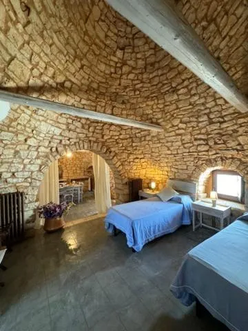 Bed in Masseria Colombo