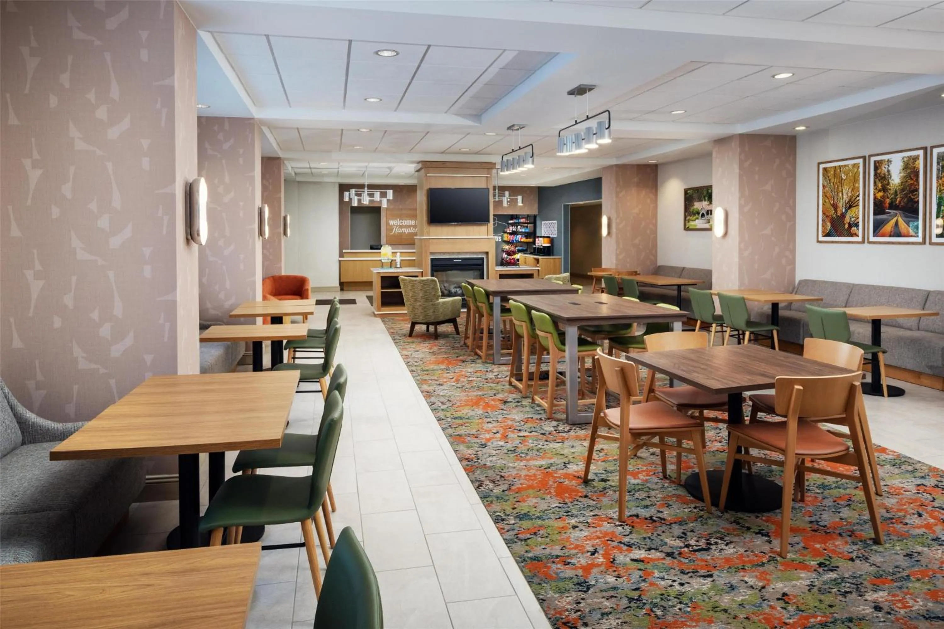 Breakfast in Hampton Inn Nashua