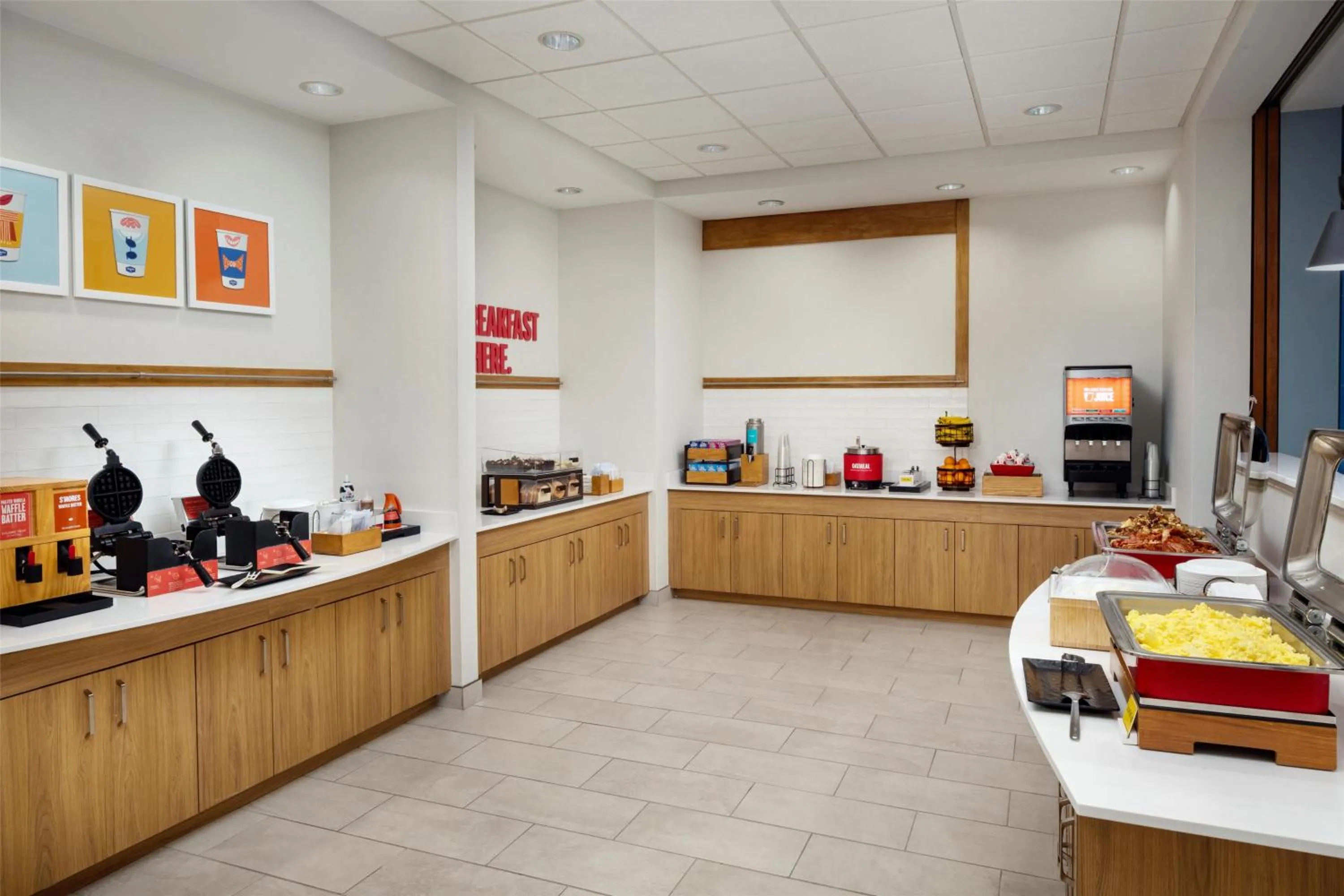 Breakfast in Hampton Inn Nashua