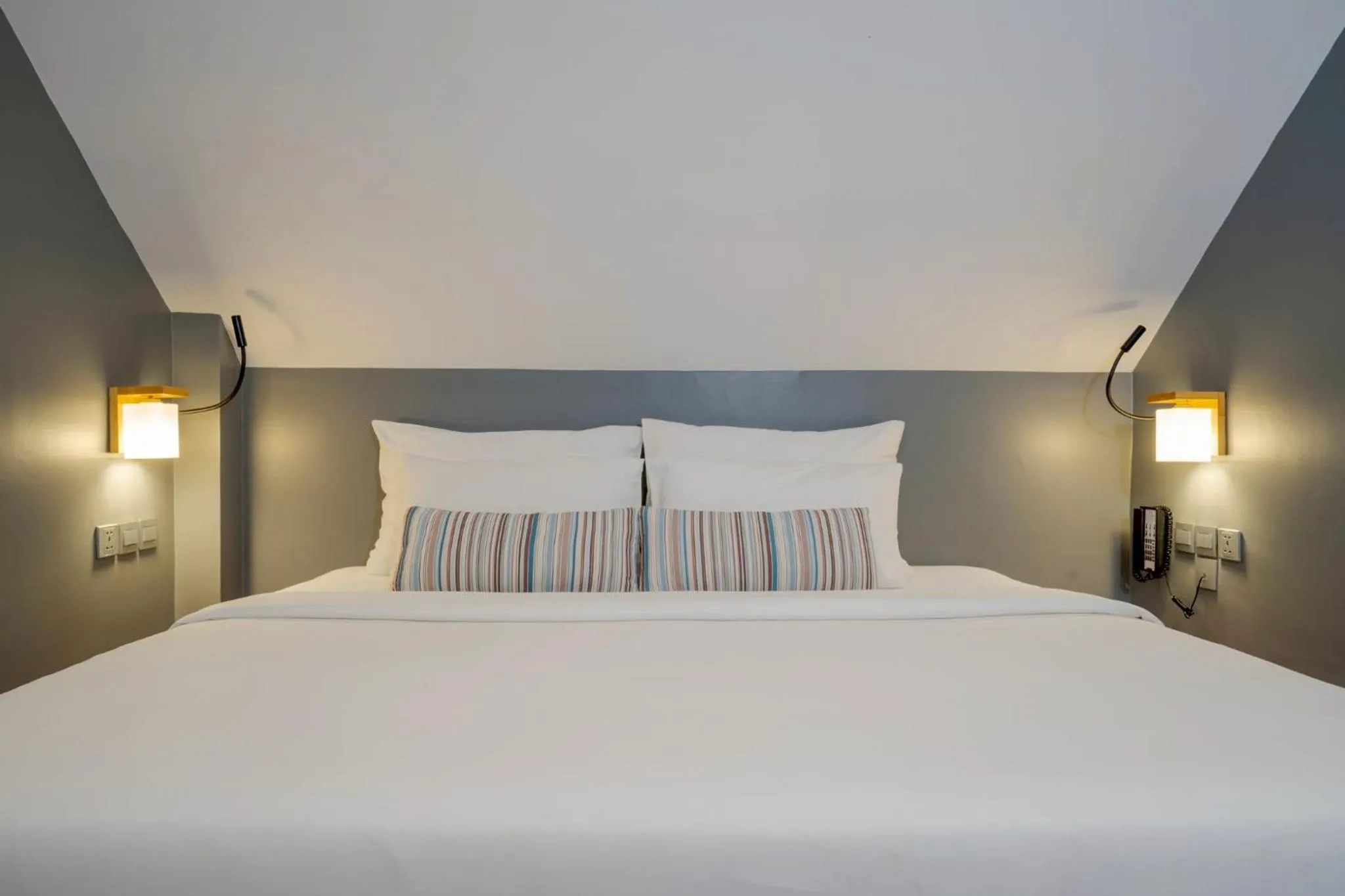 Bed in Deevana Krabi Resort