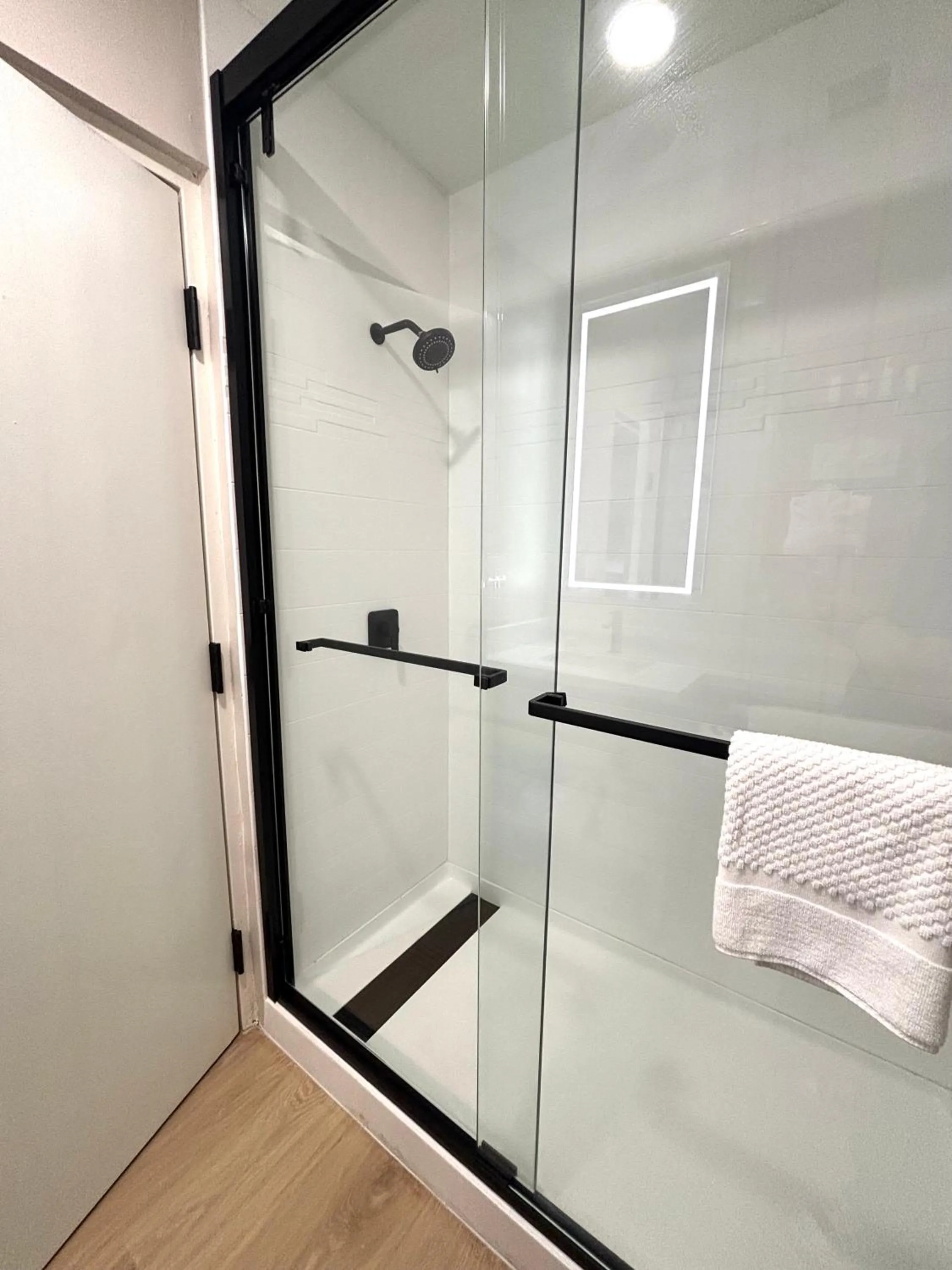 Shower in Ramada by Wyndham Davenport Orlando South