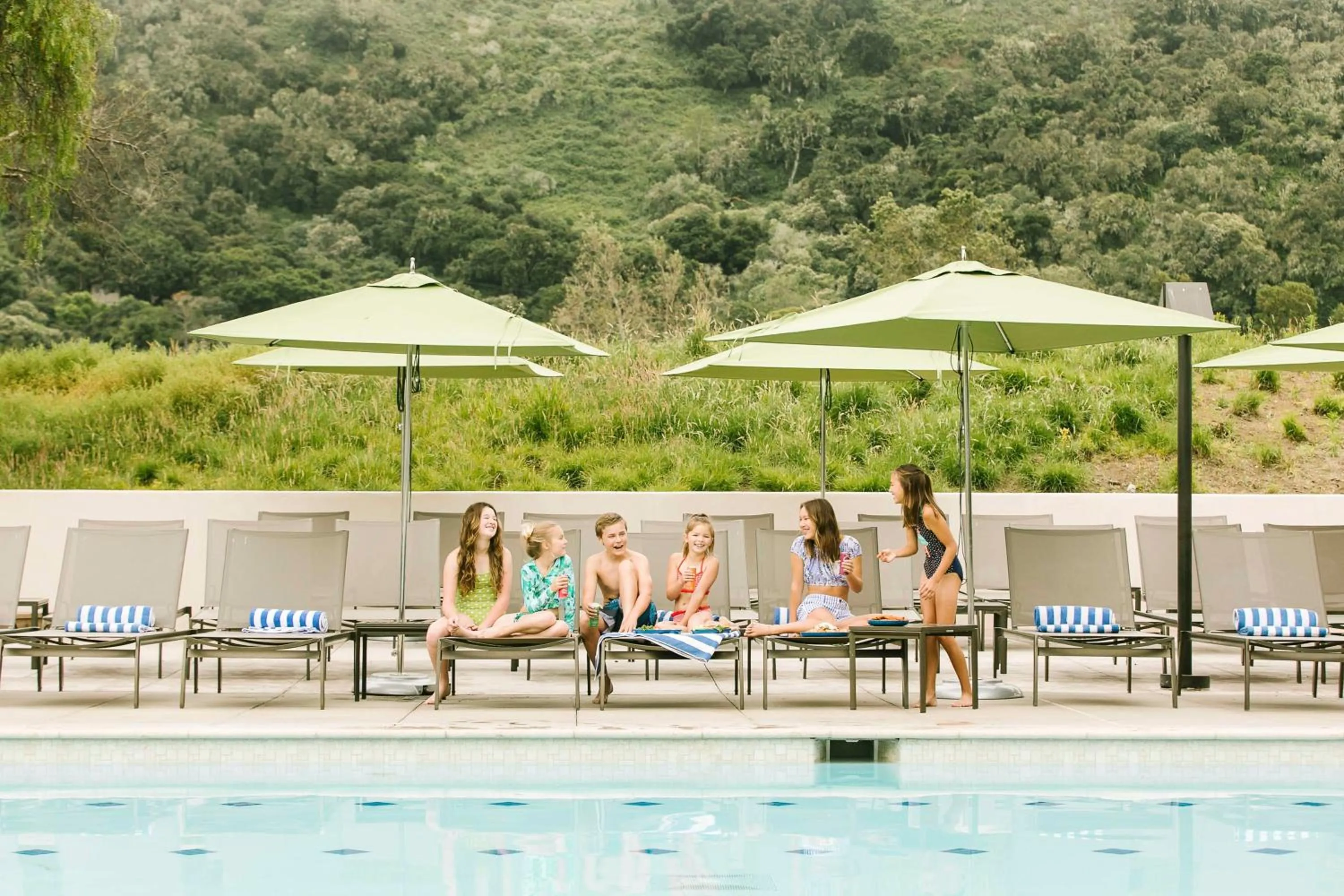 Swimming pool in Carmel Valley Ranch, in The Unbound Collection by Hyatt