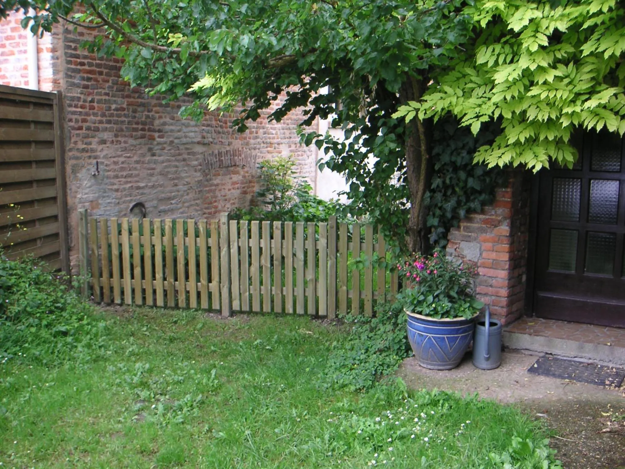 Garden view in Au Moulin de l'Andelle