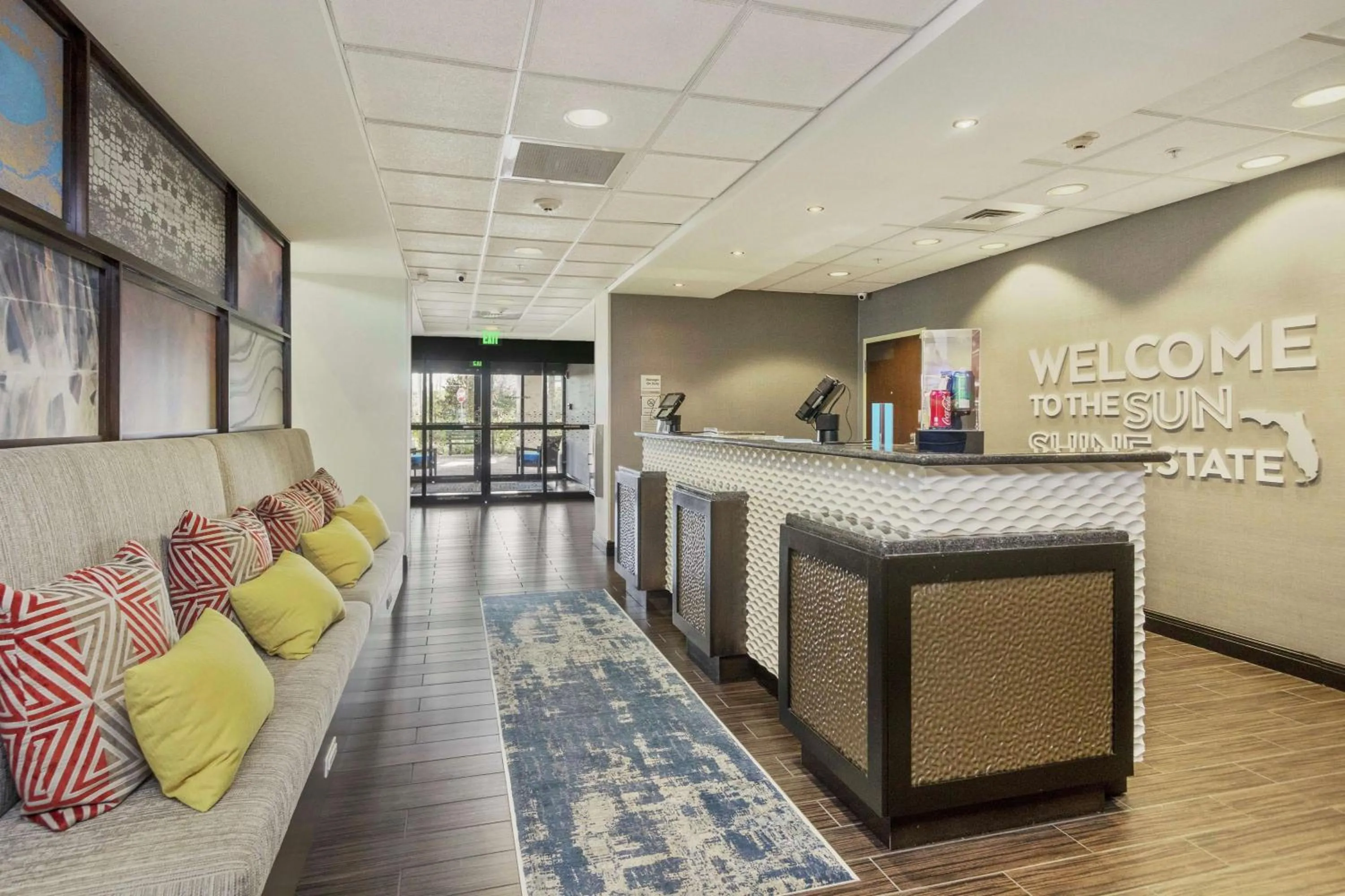 Lobby or reception in Hampton Inn & Suites Orlando-Apopka