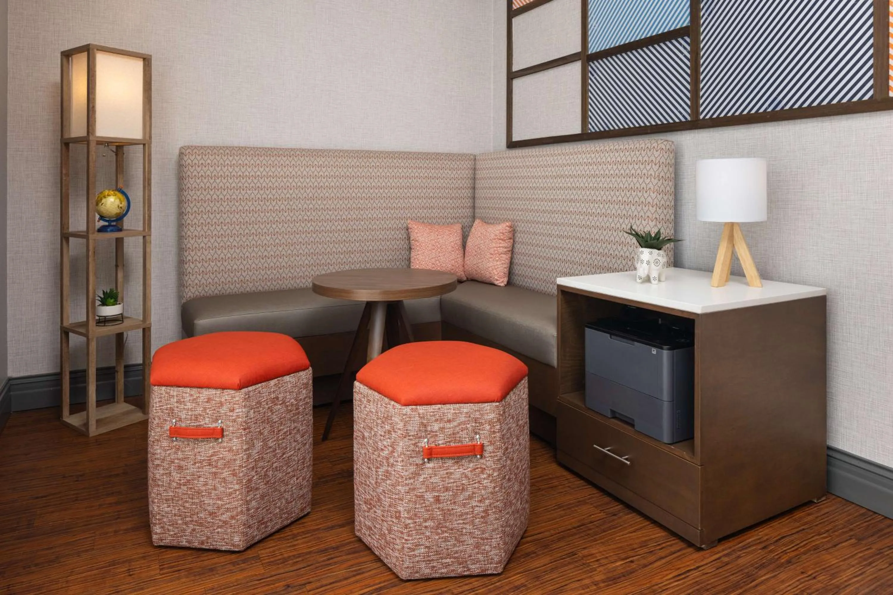 Lobby or reception in Hampton Inn Fairmont