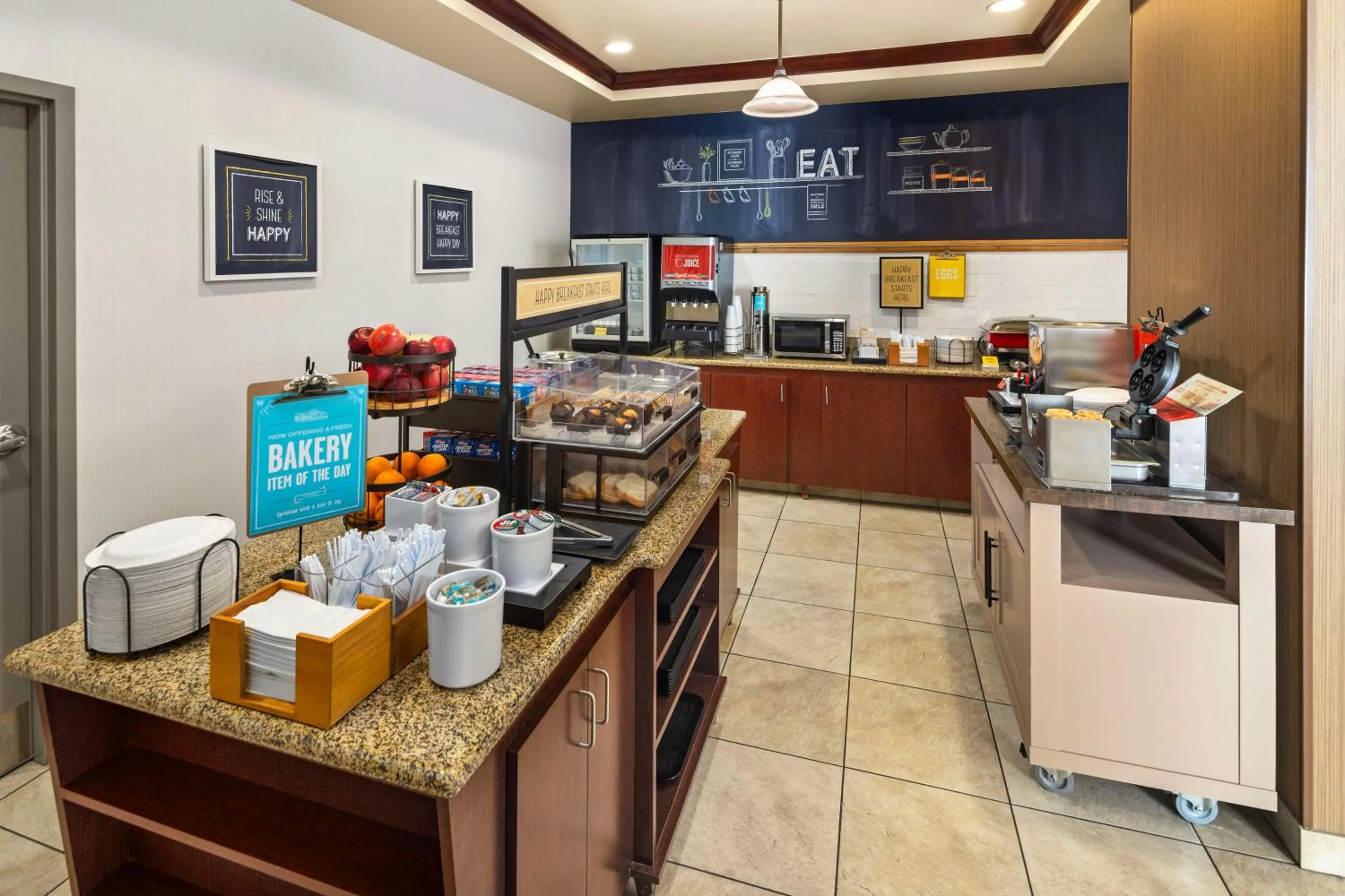 Breakfast in Hampton Inn Fairmont