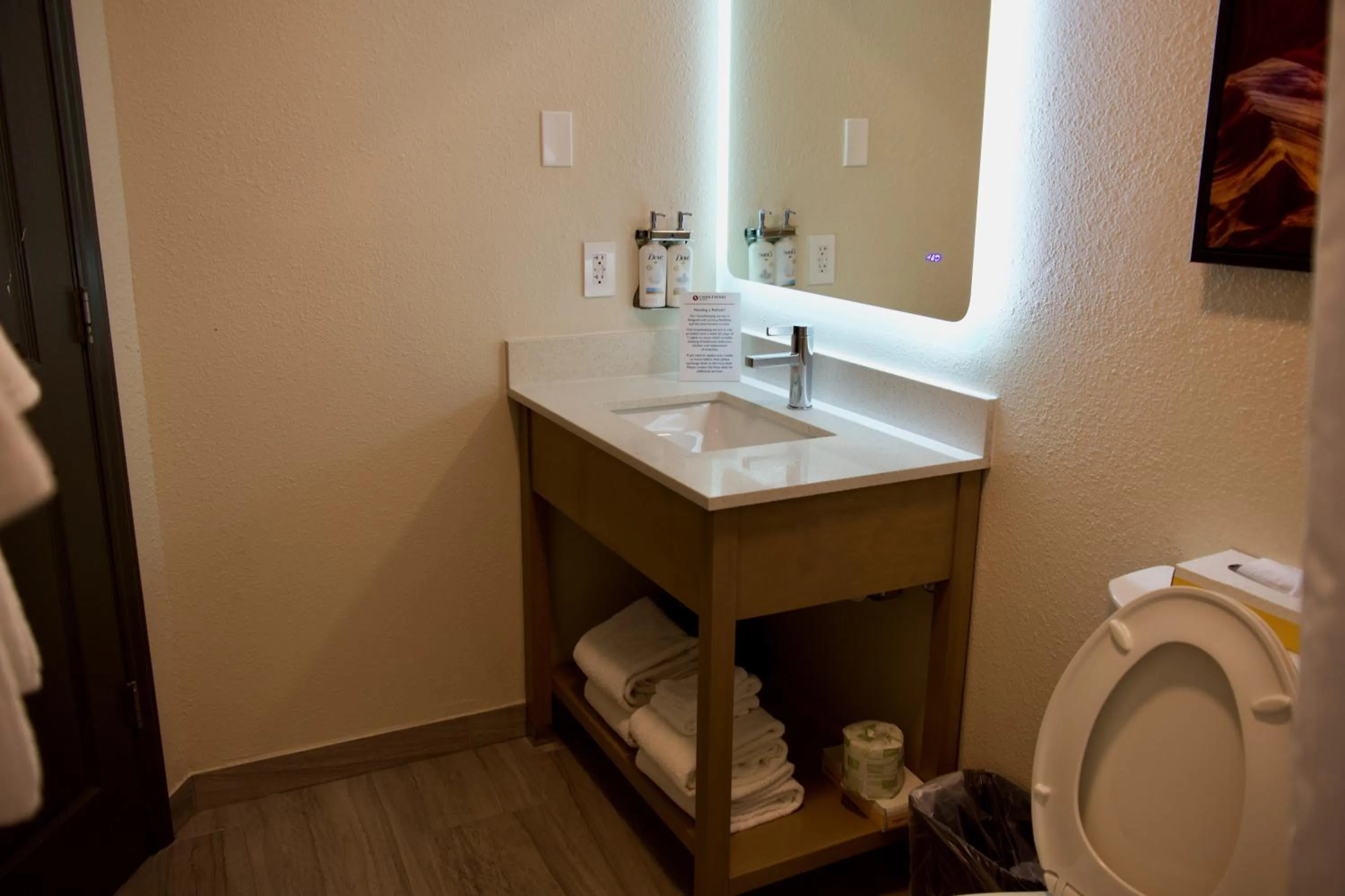 Bathroom in Candlewood Suites Harrisonburg by IHG