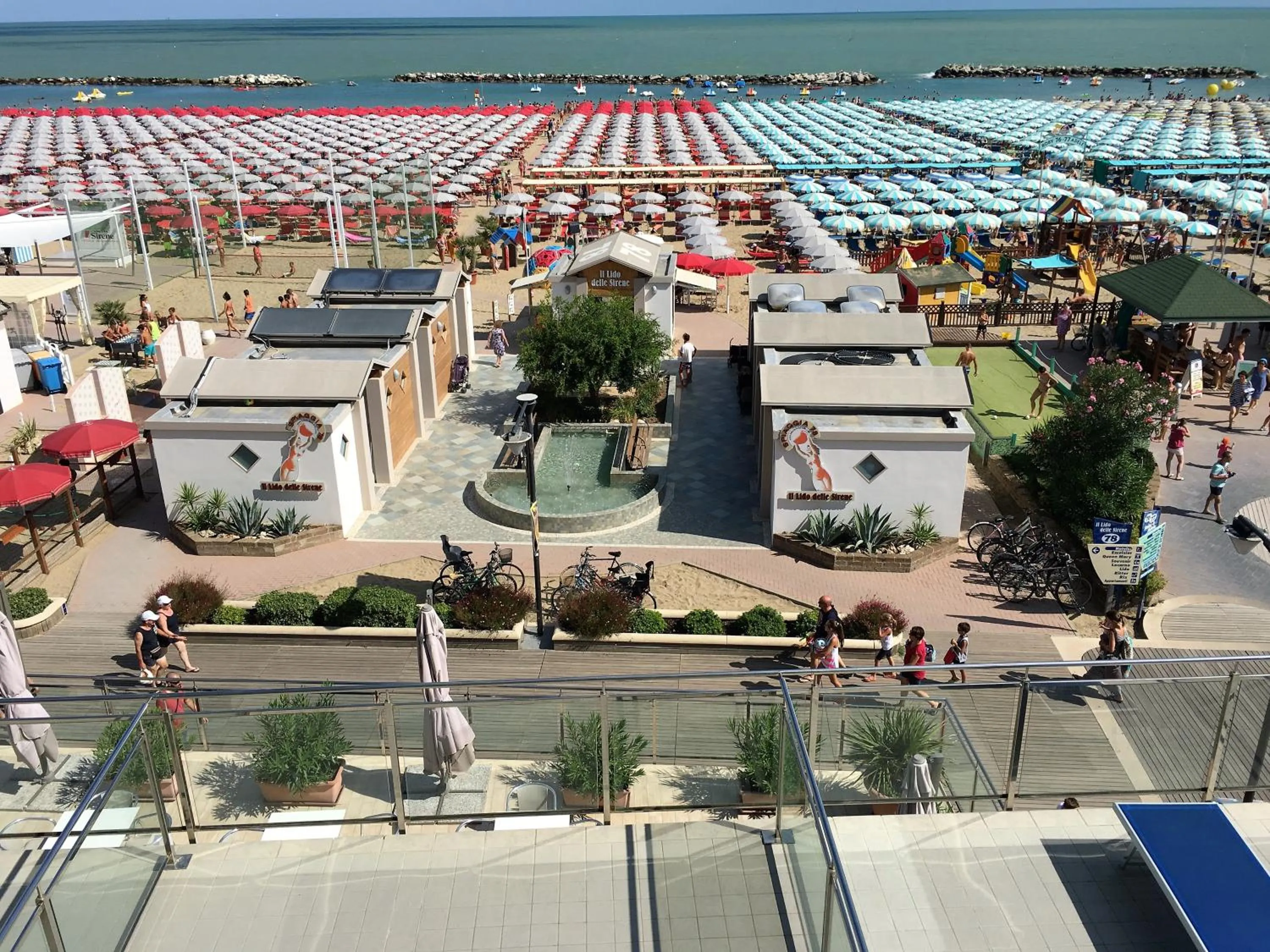 Sea view in Hotel Excelsior