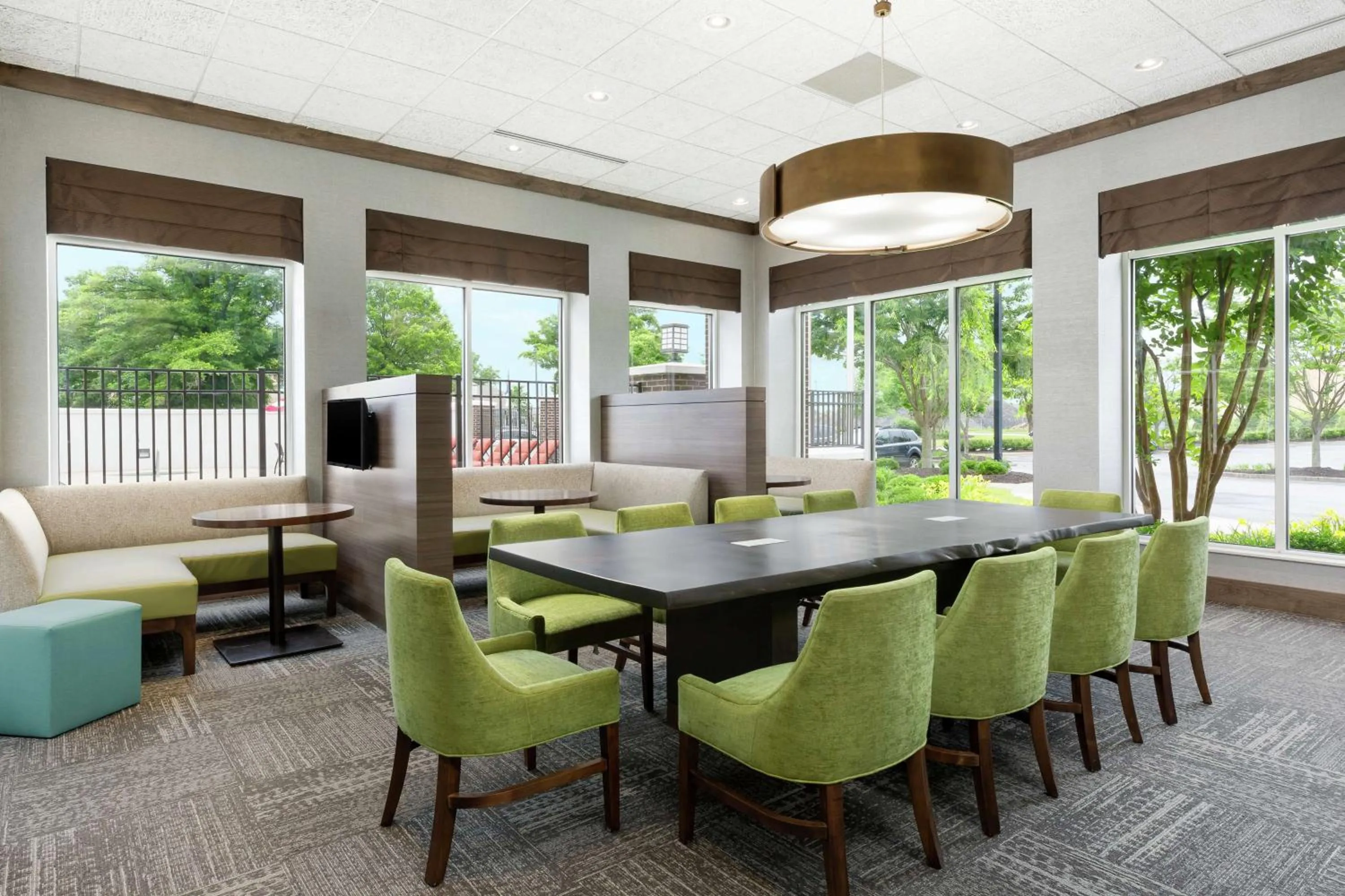 Lobby or reception in Hilton Garden Inn Greenville