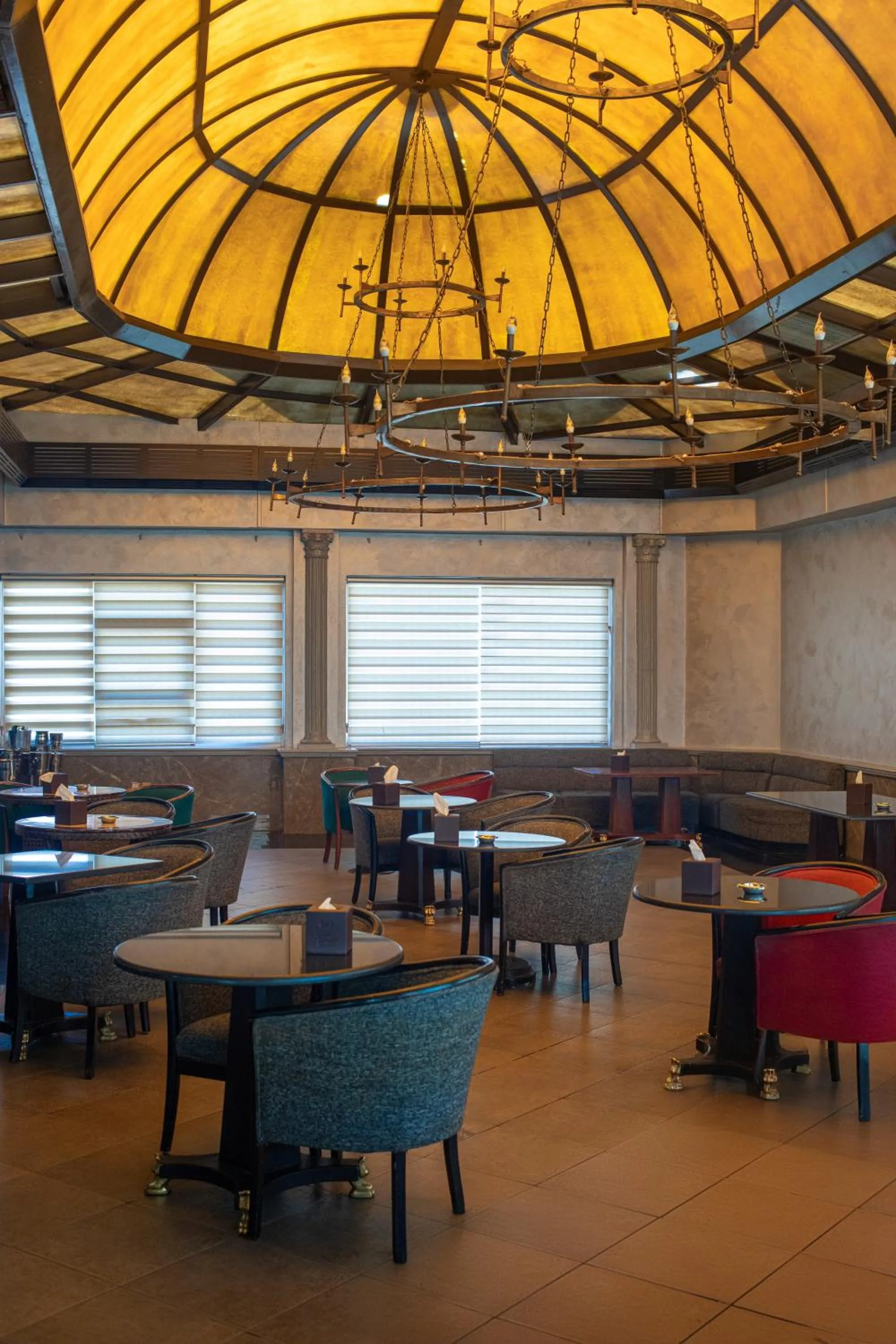 Seating area in Bristol Hotel