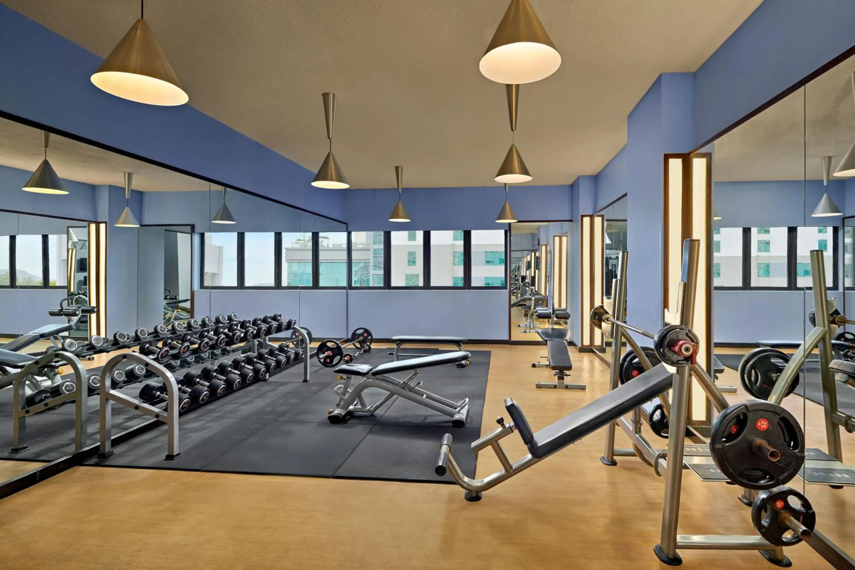 Fitness centre/facilities in Novotel Nha Trang