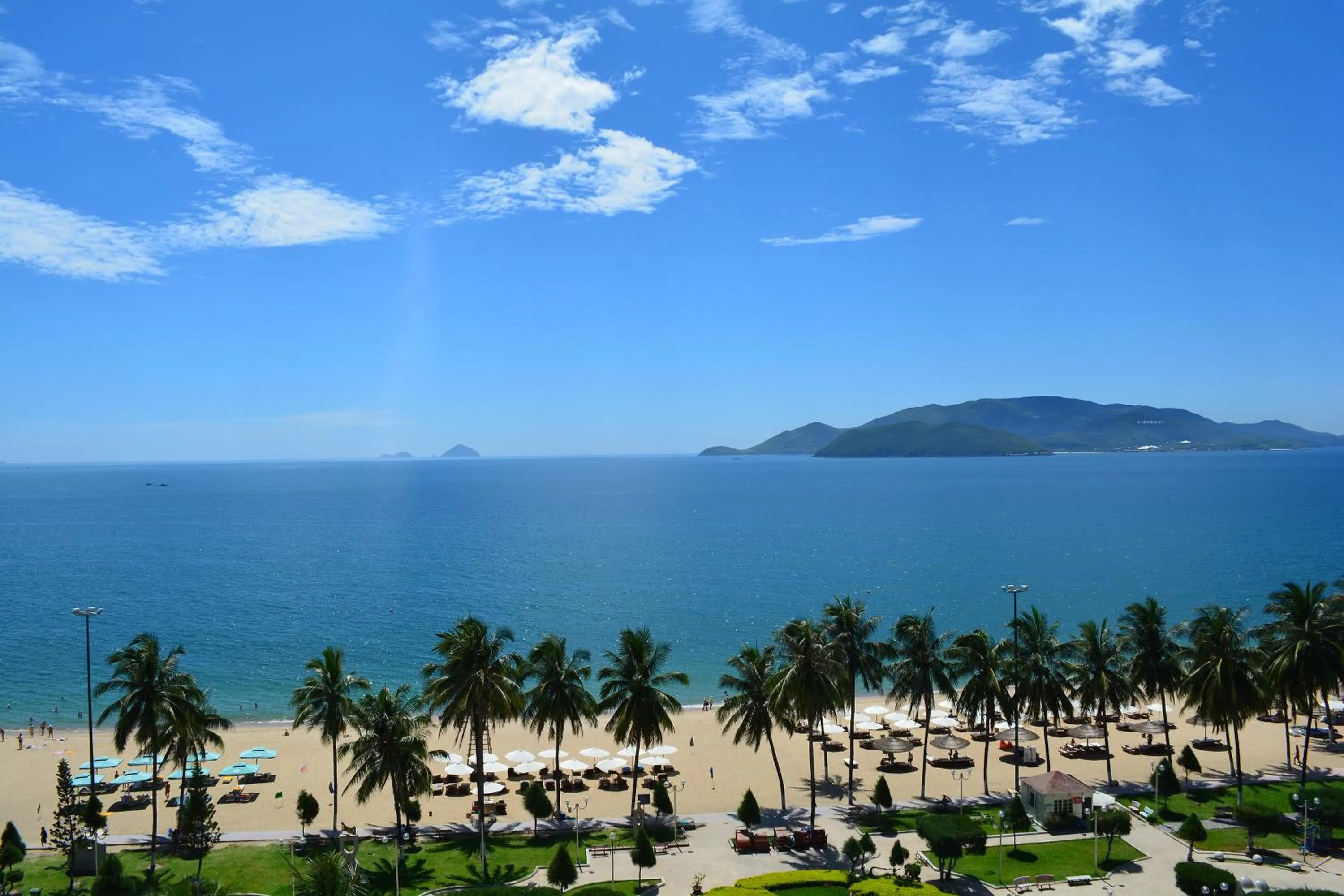 Bird's eye view in Novotel Nha Trang