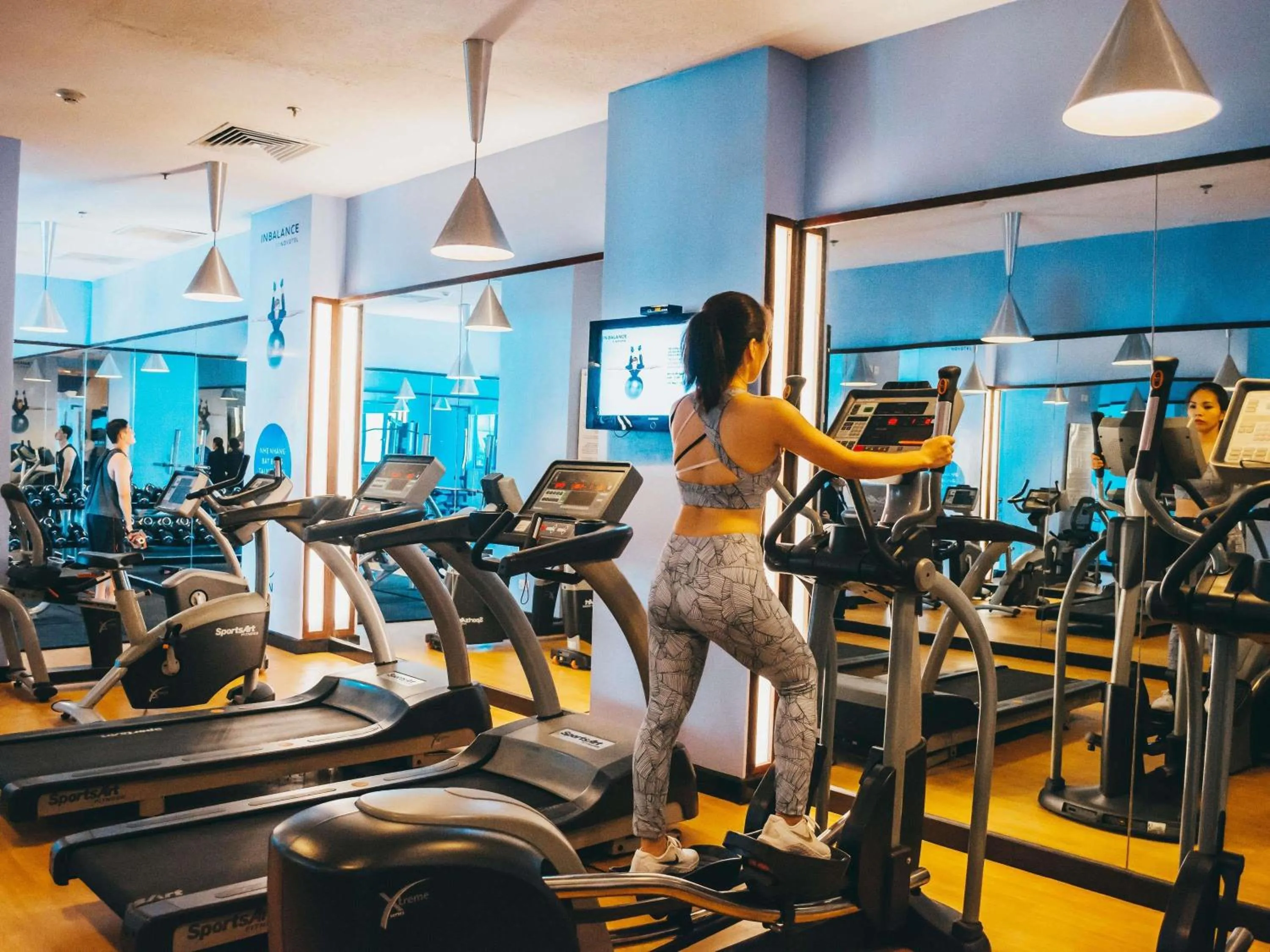 Fitness centre/facilities in Novotel Nha Trang